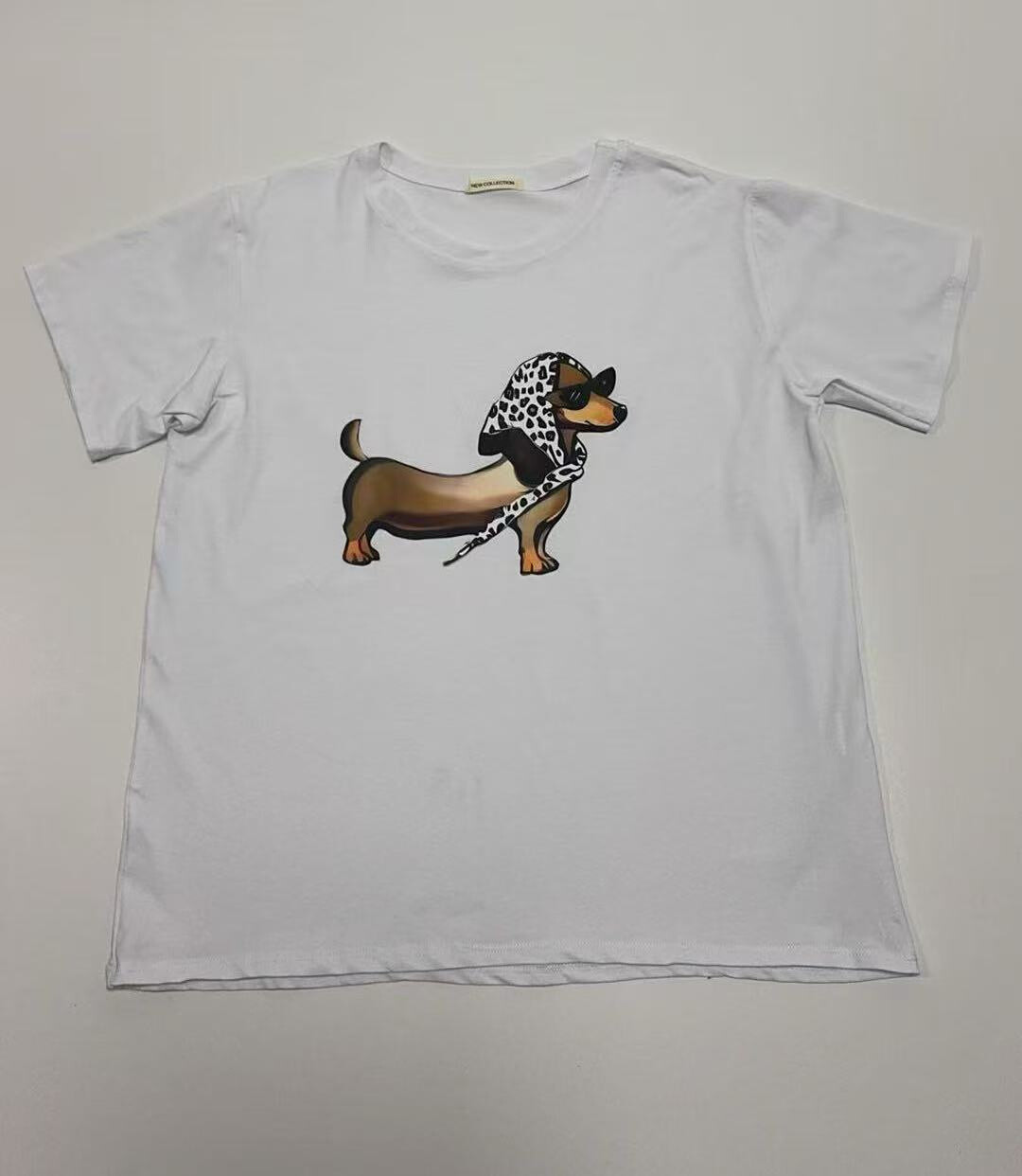 Wholesaler 5STAR - Overse white thirt with printing