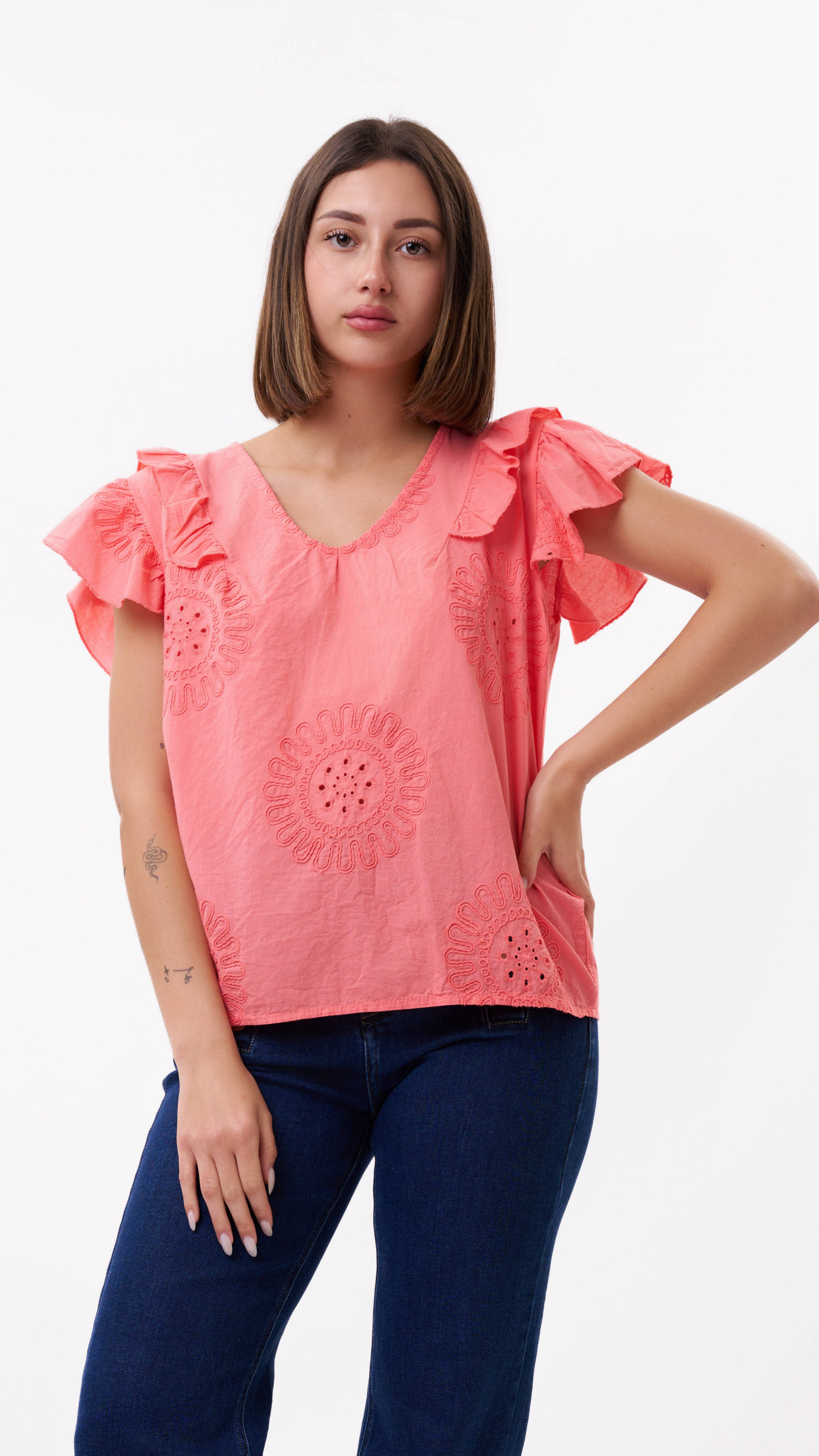 Grossista 5STAR - T-SHIRT CON RICAMO
