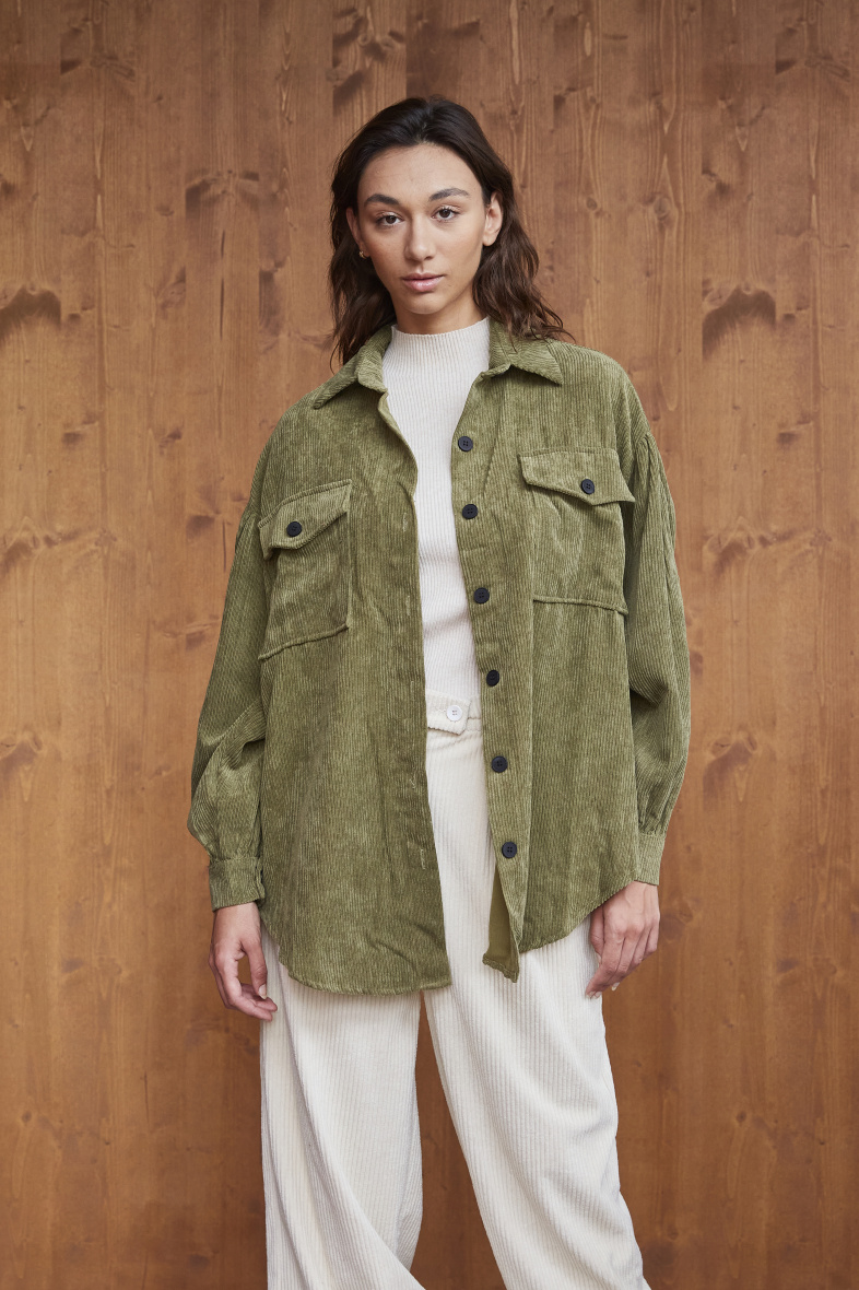 Wholesaler 88FASHION - Cuduroy shirt