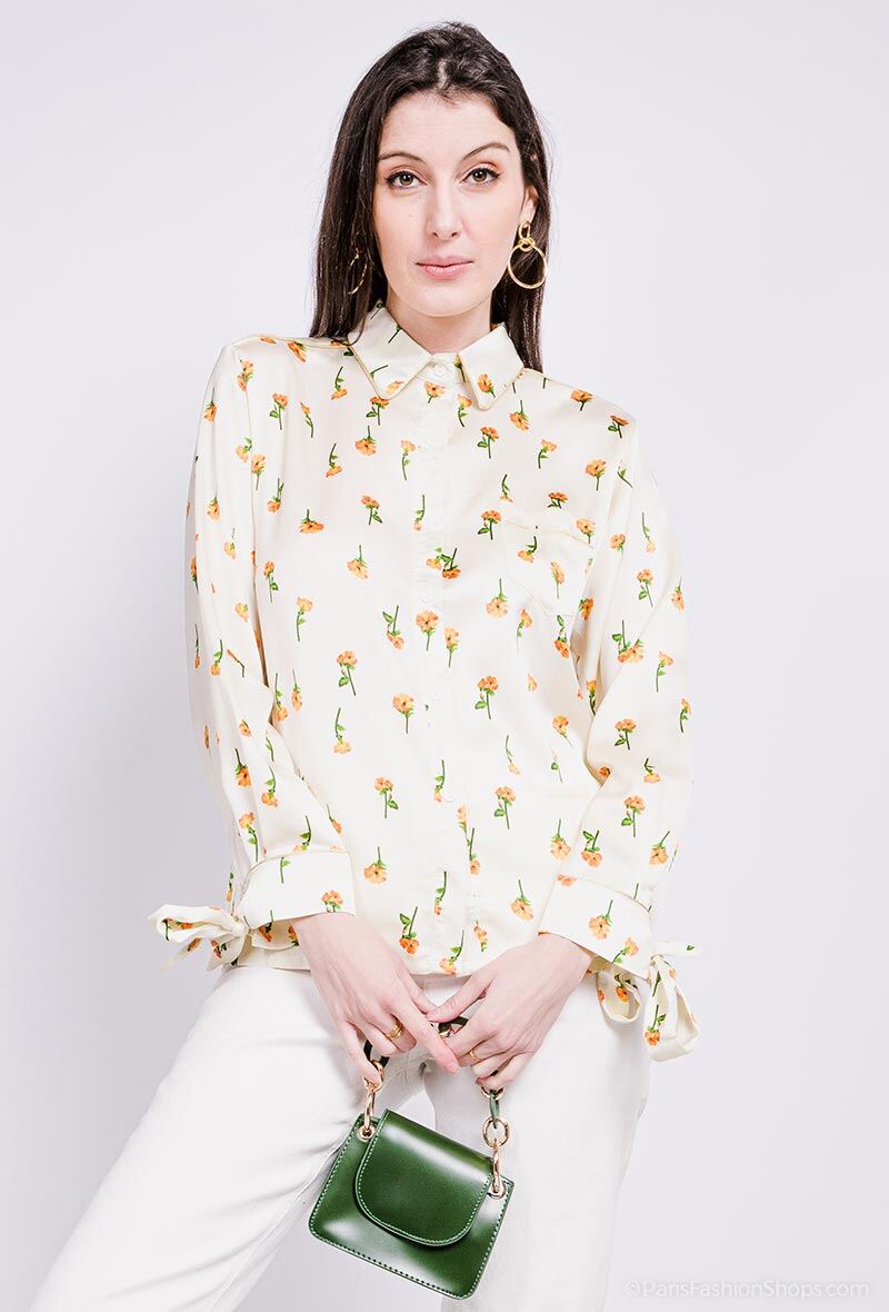 Grossiste 88FASHION - Chemise à imprimé fleurs
