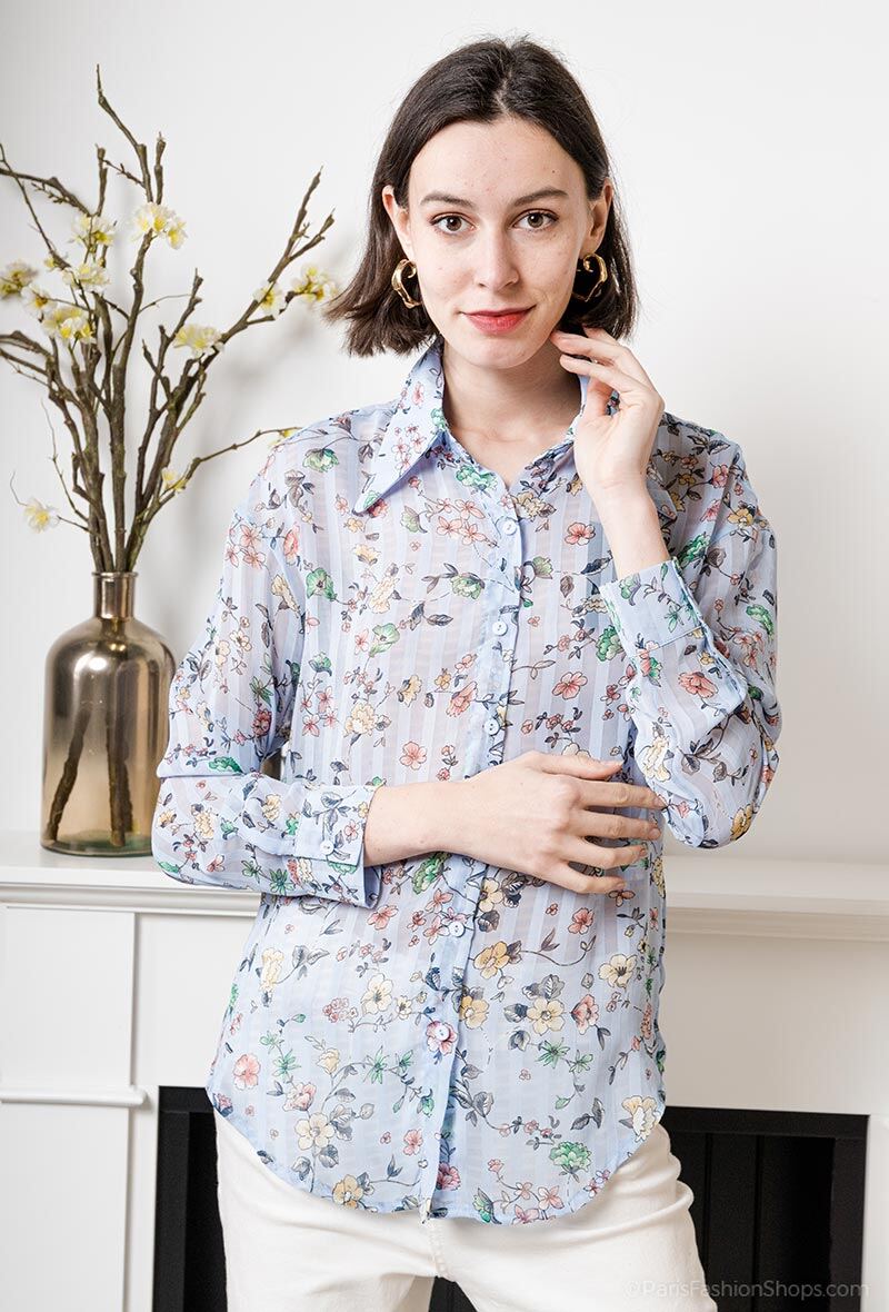 Grossiste 88FASHION - Chemise fleurie