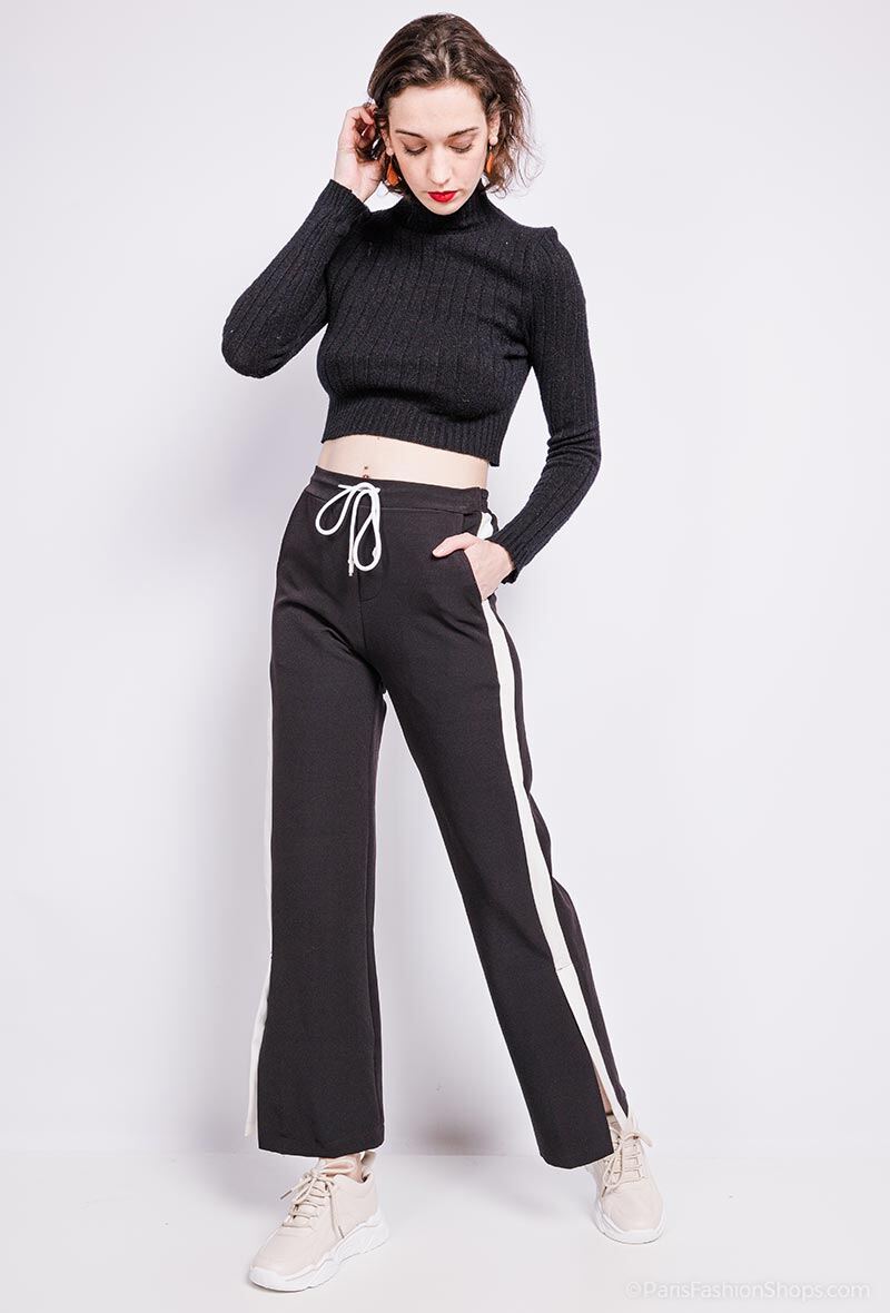 Grossiste 88FASHION - PANTALON AVEC BANDE BLANCHE