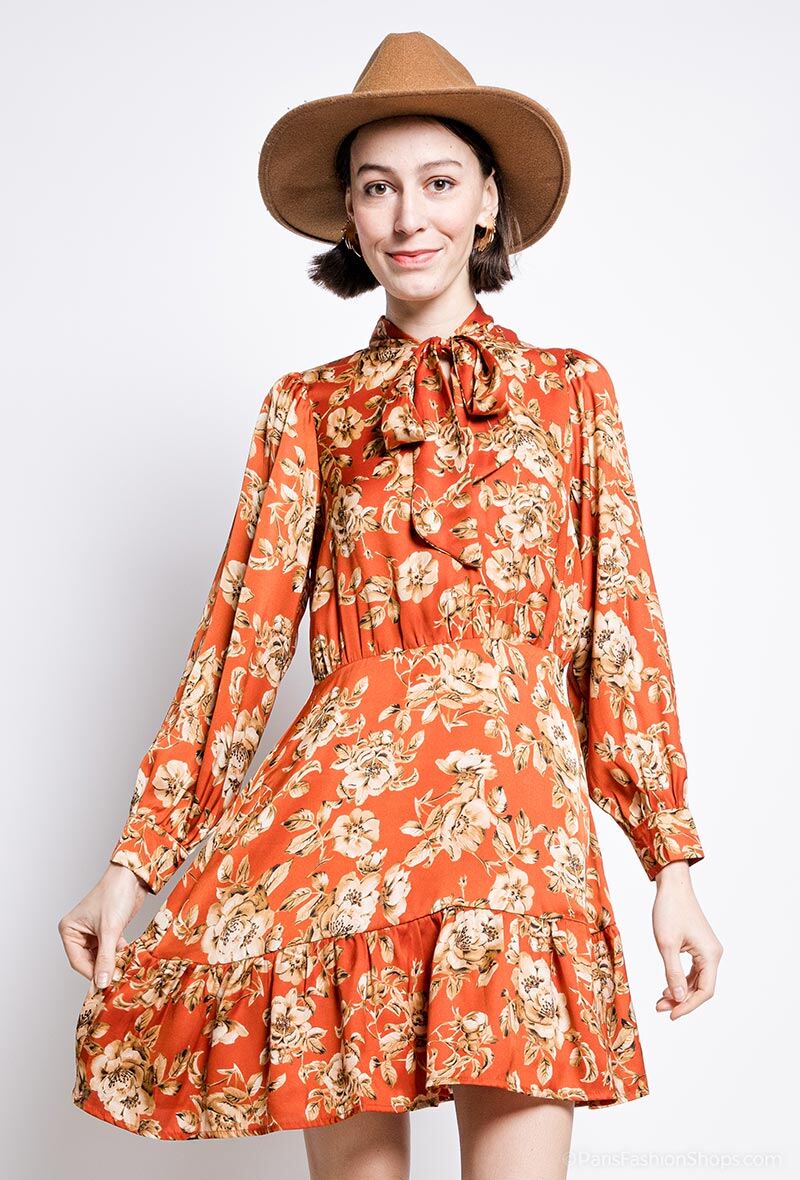 Grossiste 88FASHION - Robe volantée