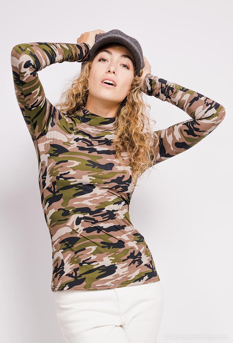 Grossiste 88FASHION - T-shirt militaire