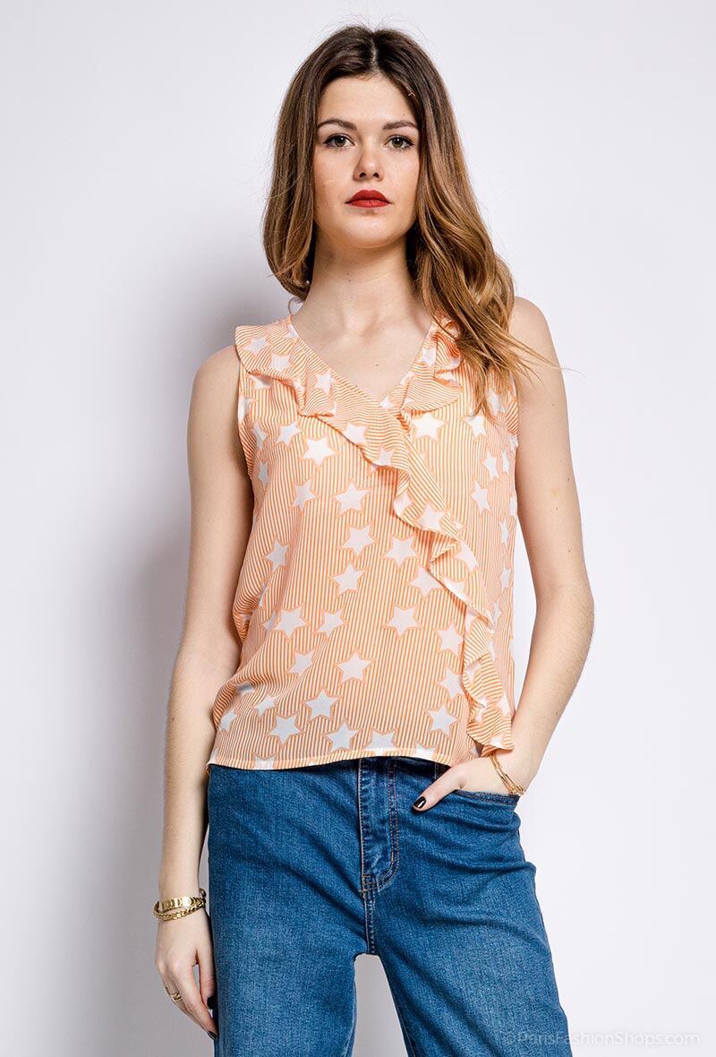 Grossiste 88FASHION - Débardeur rayé