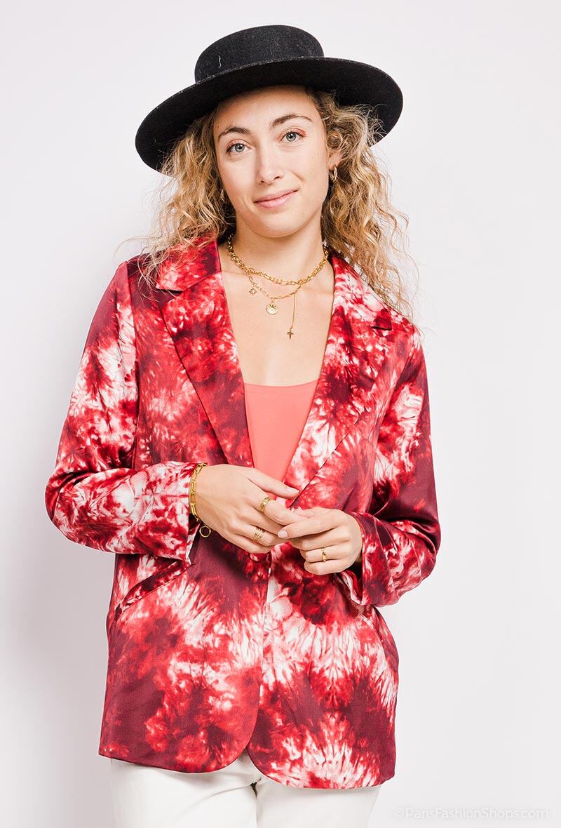 Grossiste A BRAND - Blazer tie & dye