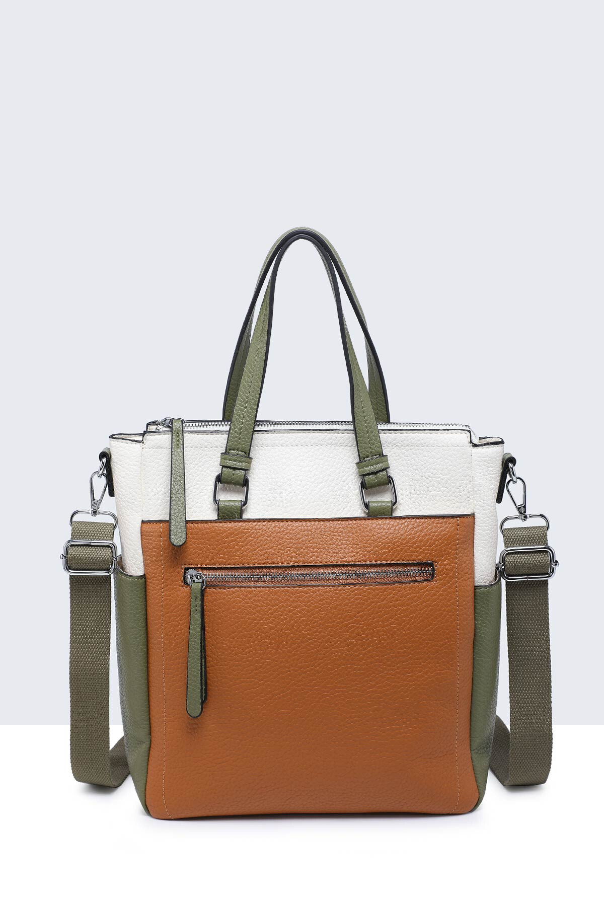 Wholesaler A&E - Convertible handbag with multicolored synthetic backpack 28736-BV