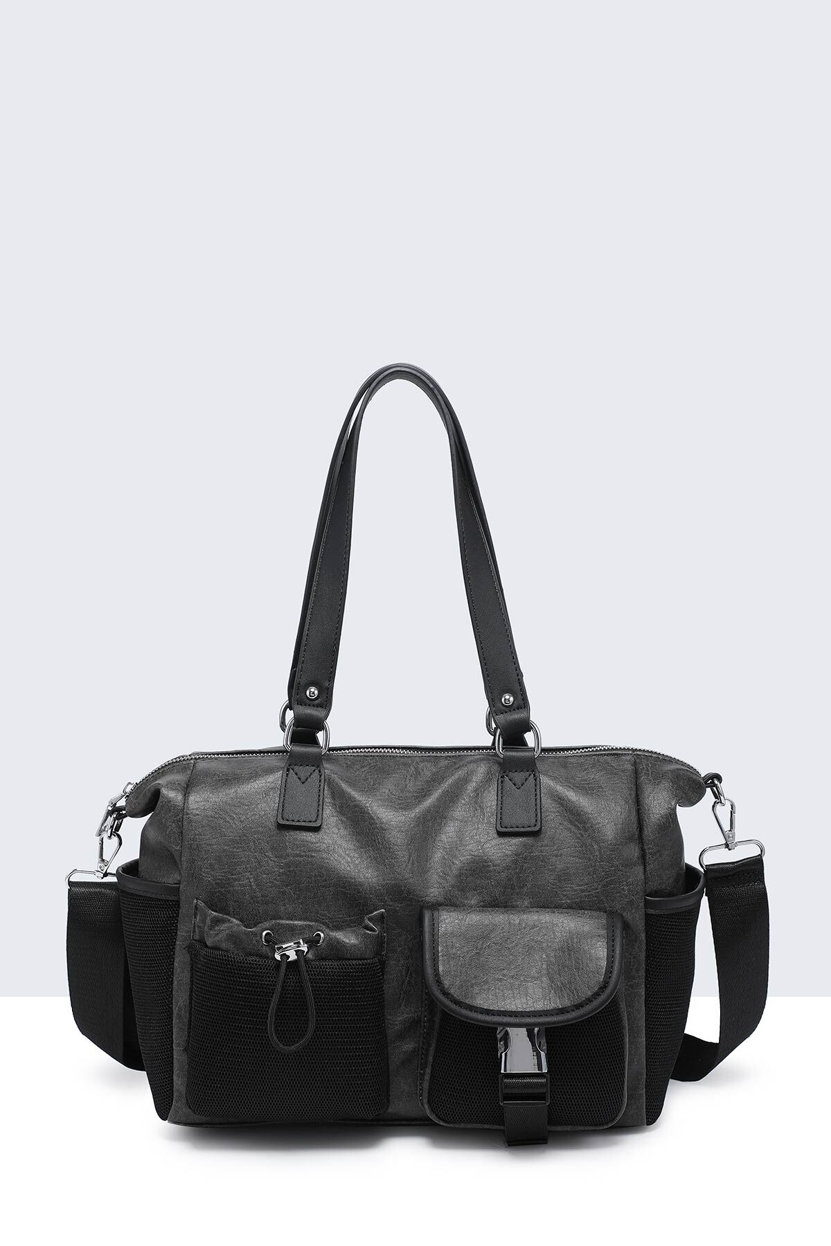 Wholesaler A&E - 28765-BV Synthetic marbled texture handbag