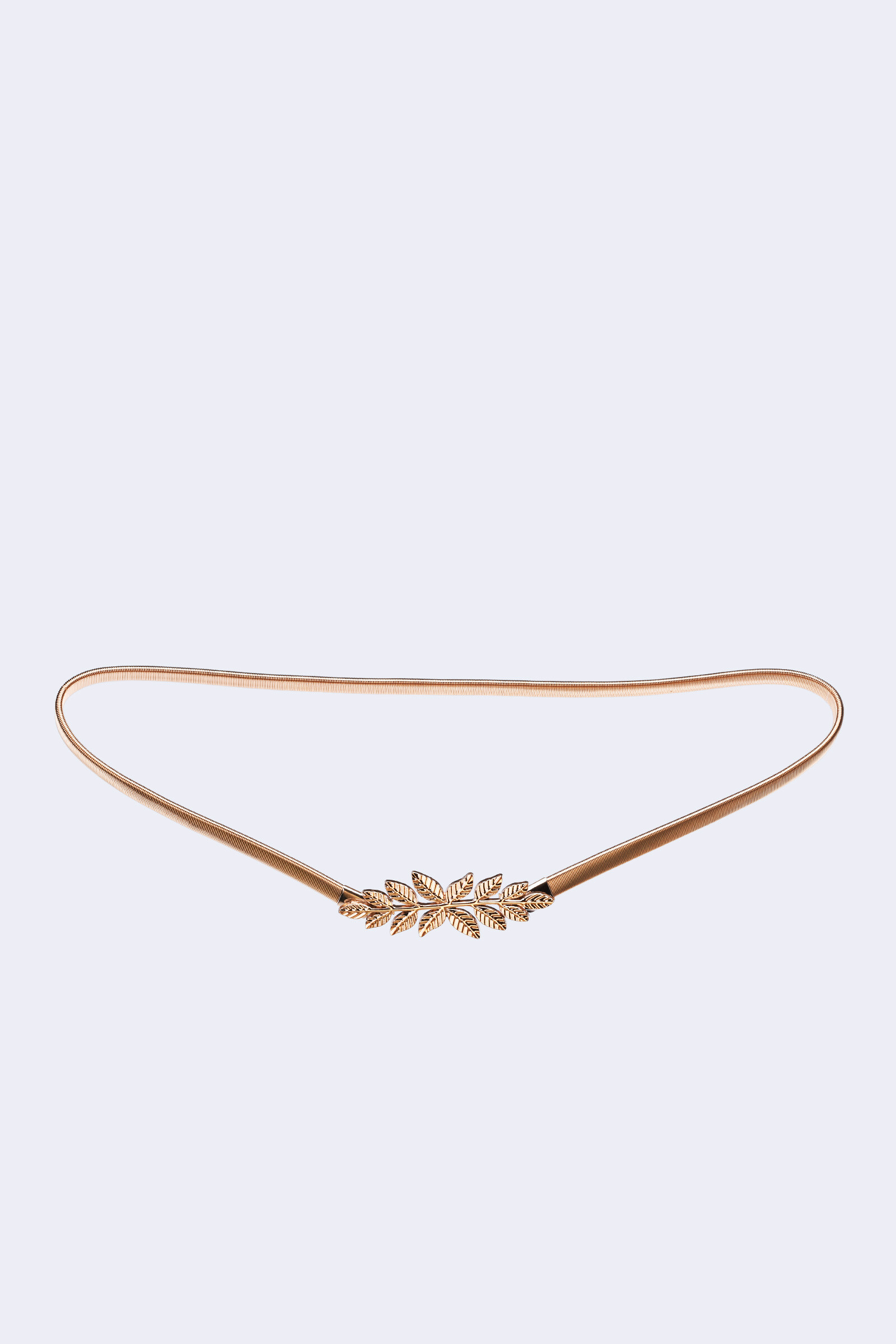 Grossista A&E - C57068 Cintura elastica a maglia serpente per abito decorativo in acciaio