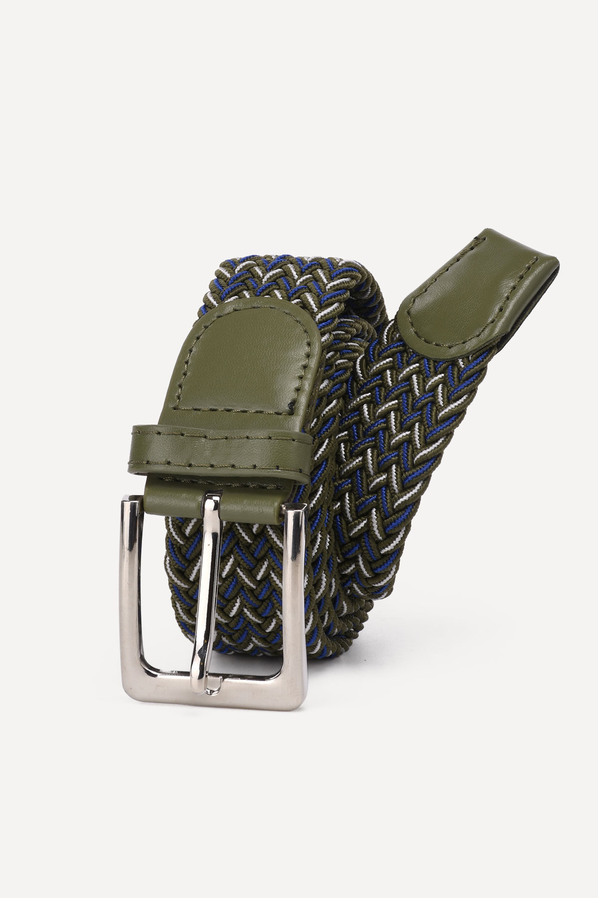 Wholesaler A&E - ZSP-357-M008 Multicolored elastic braided belt