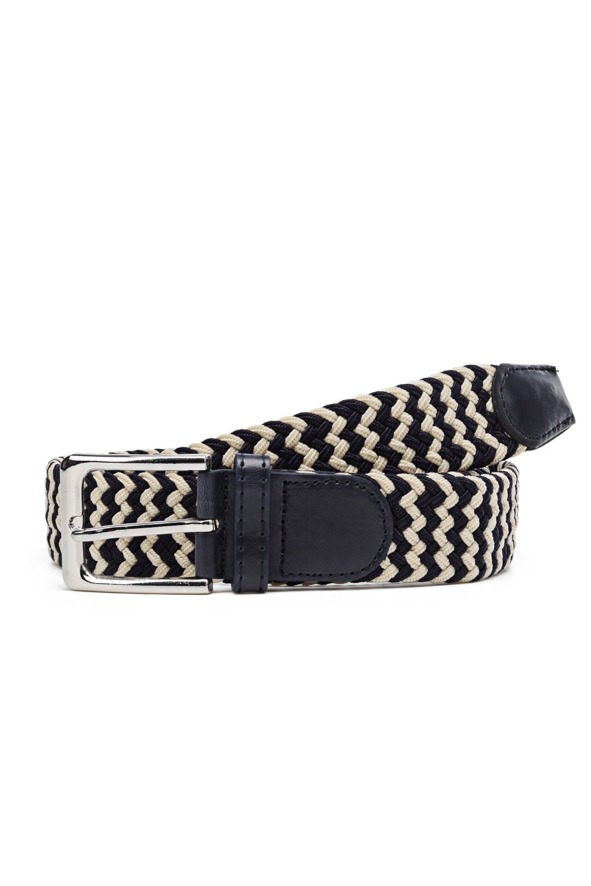 Wholesaler A&E - ZSP-357-M008 Multicolored elastic braided belt