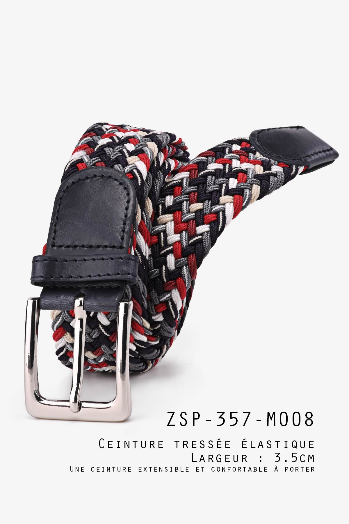 Großhändler A&E - ZSP-357-M008 Multicolorored Elastic Flood Gürtel