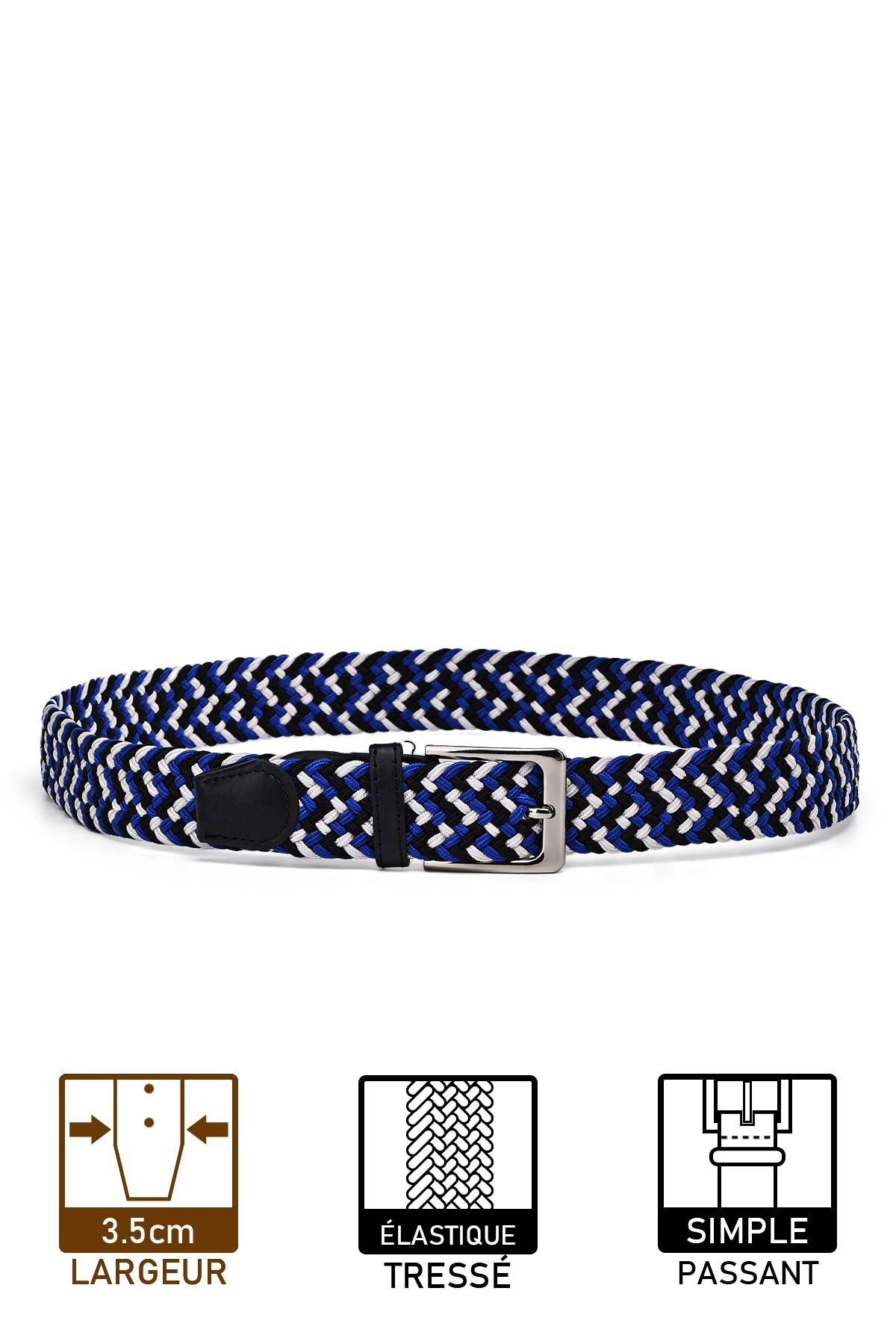Großhändler A&E - ZSP-357-M008 Multicolorored Elastic Flood Gürtel