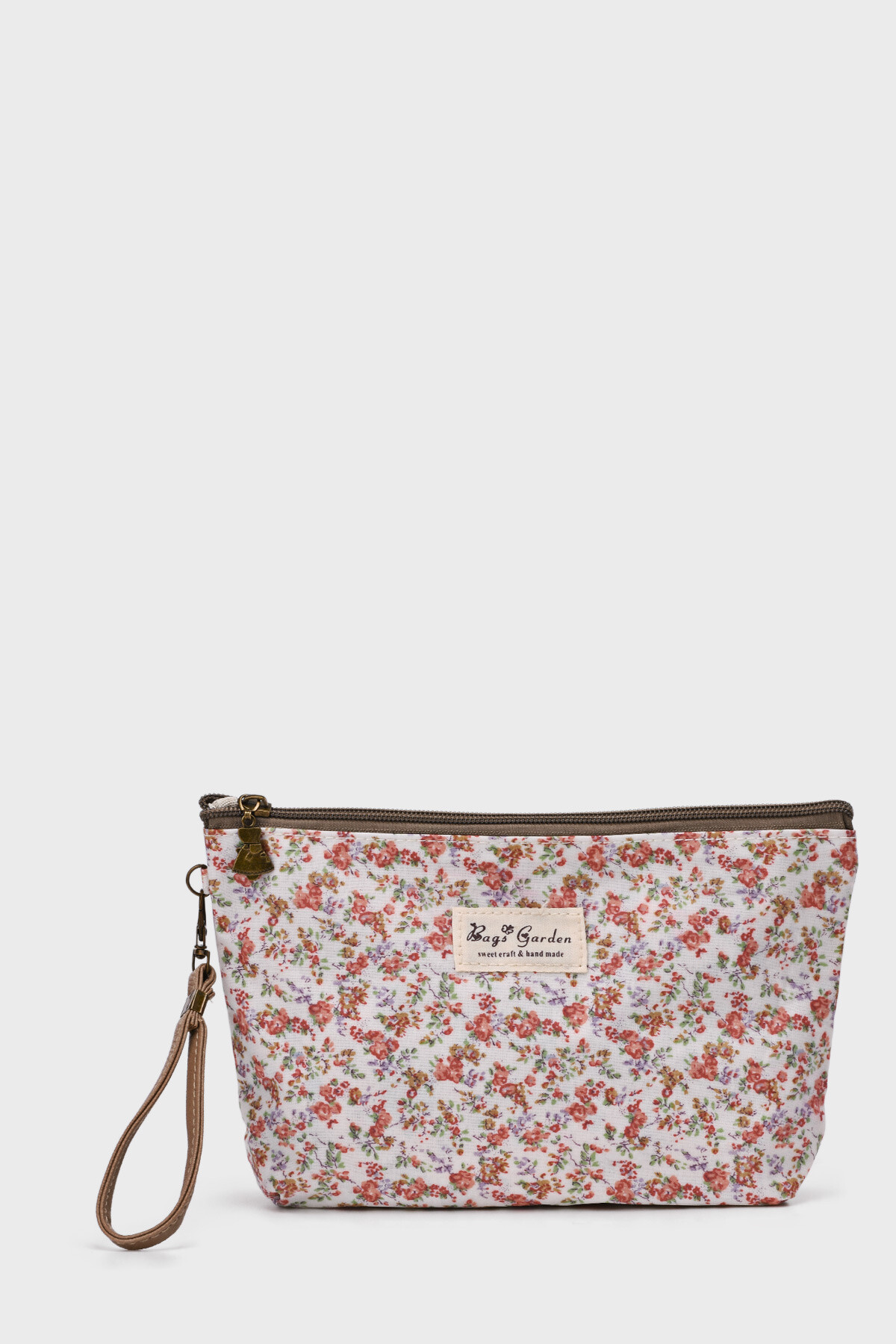 Grossista A&E - BG6465 Astuccio trousse per il trucco con motivo floreale liberty