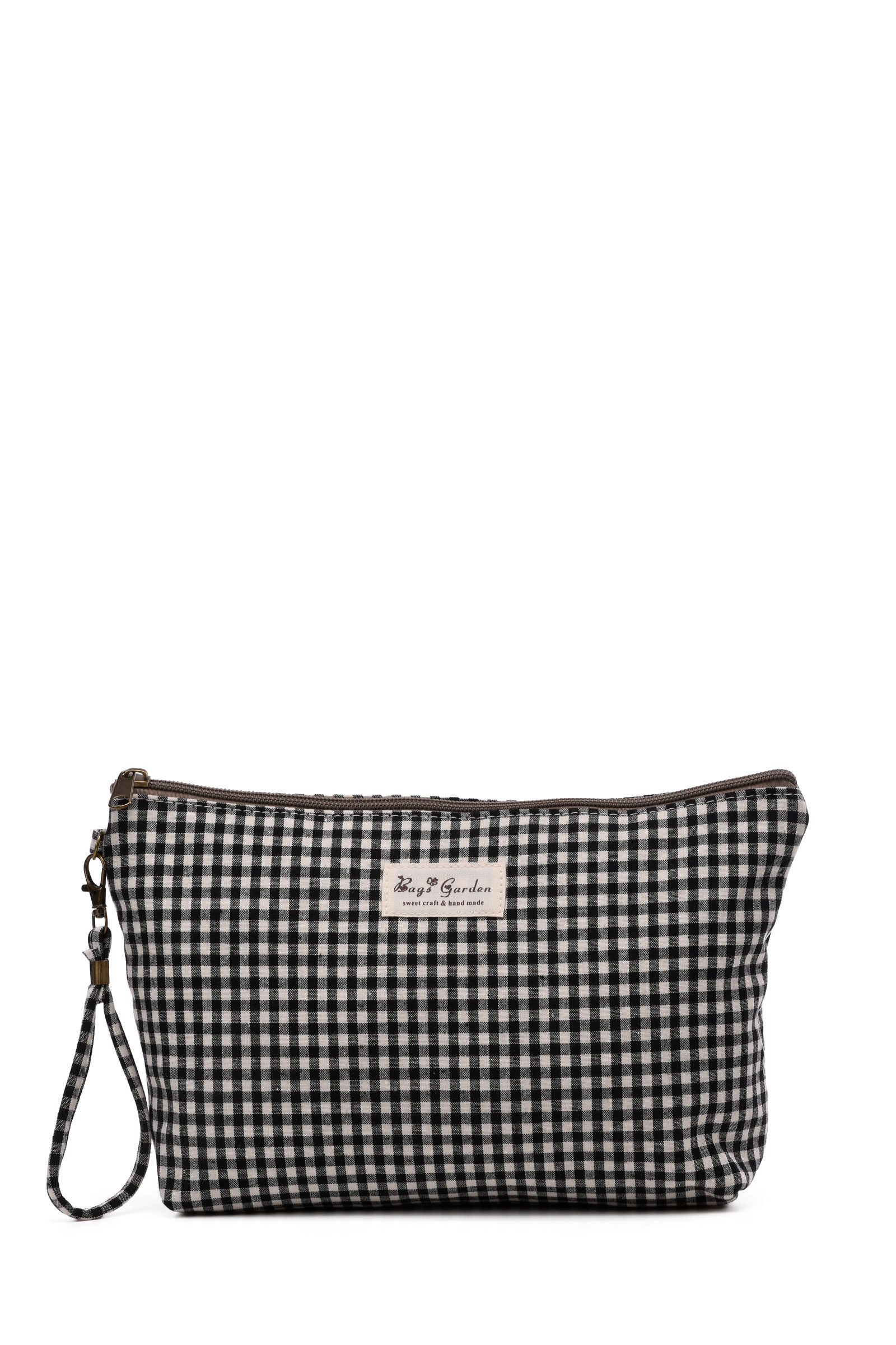 Grossista A&E - BG-7088 Pochette trucco con motivo Vichy