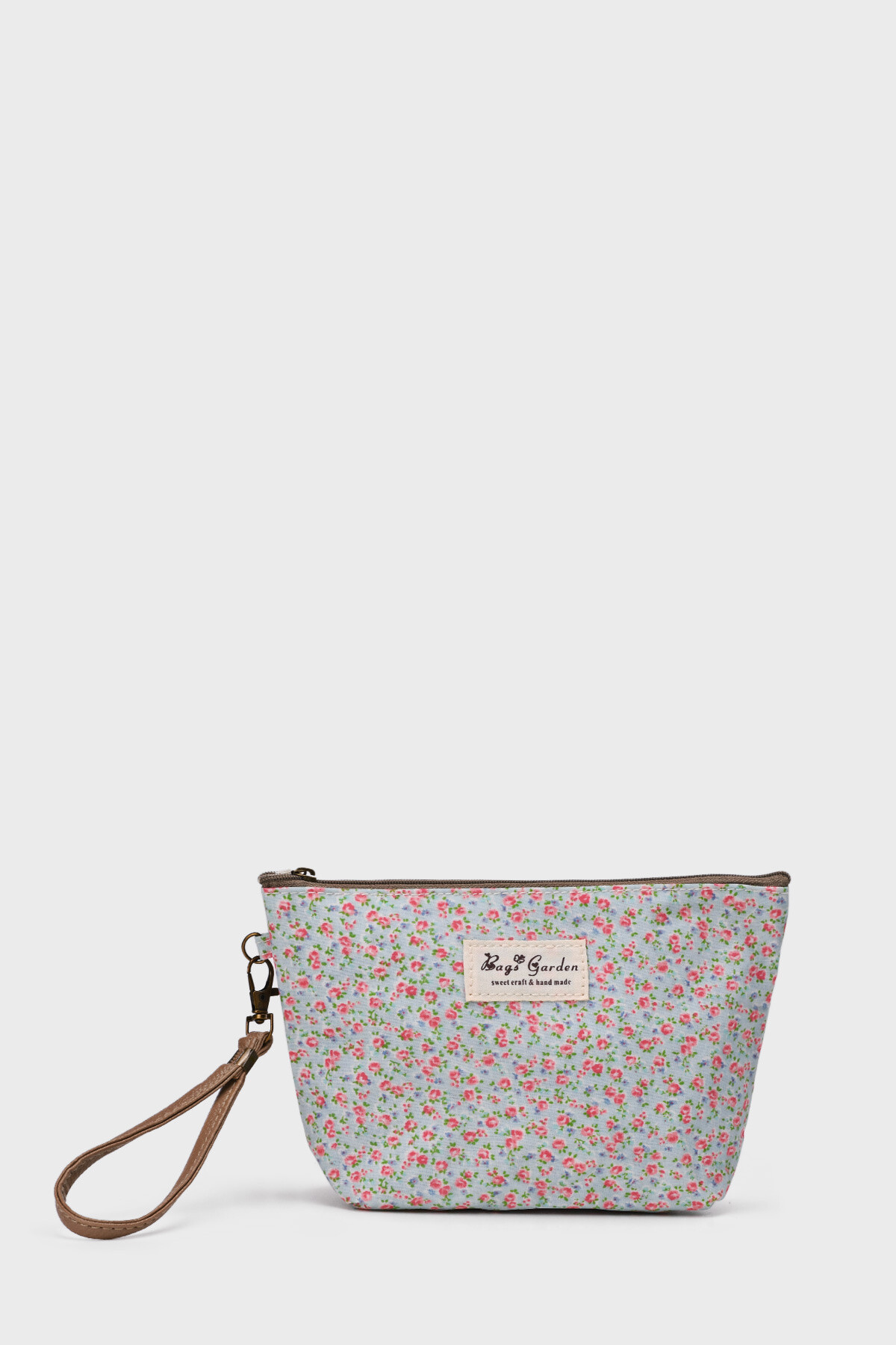Grossista A&E - BG-6464 Astuccio trousse per il trucco con motivo floreale liberty