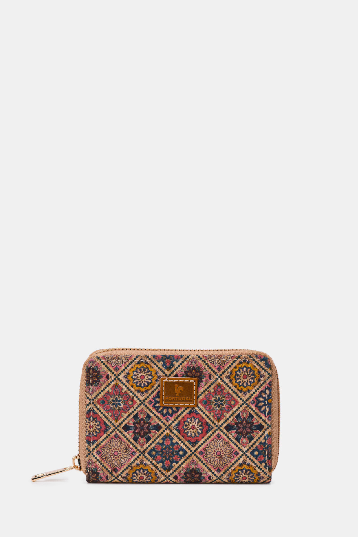 Wholesaler A&E - KJ22074 Synthetic printed Cork wallet
