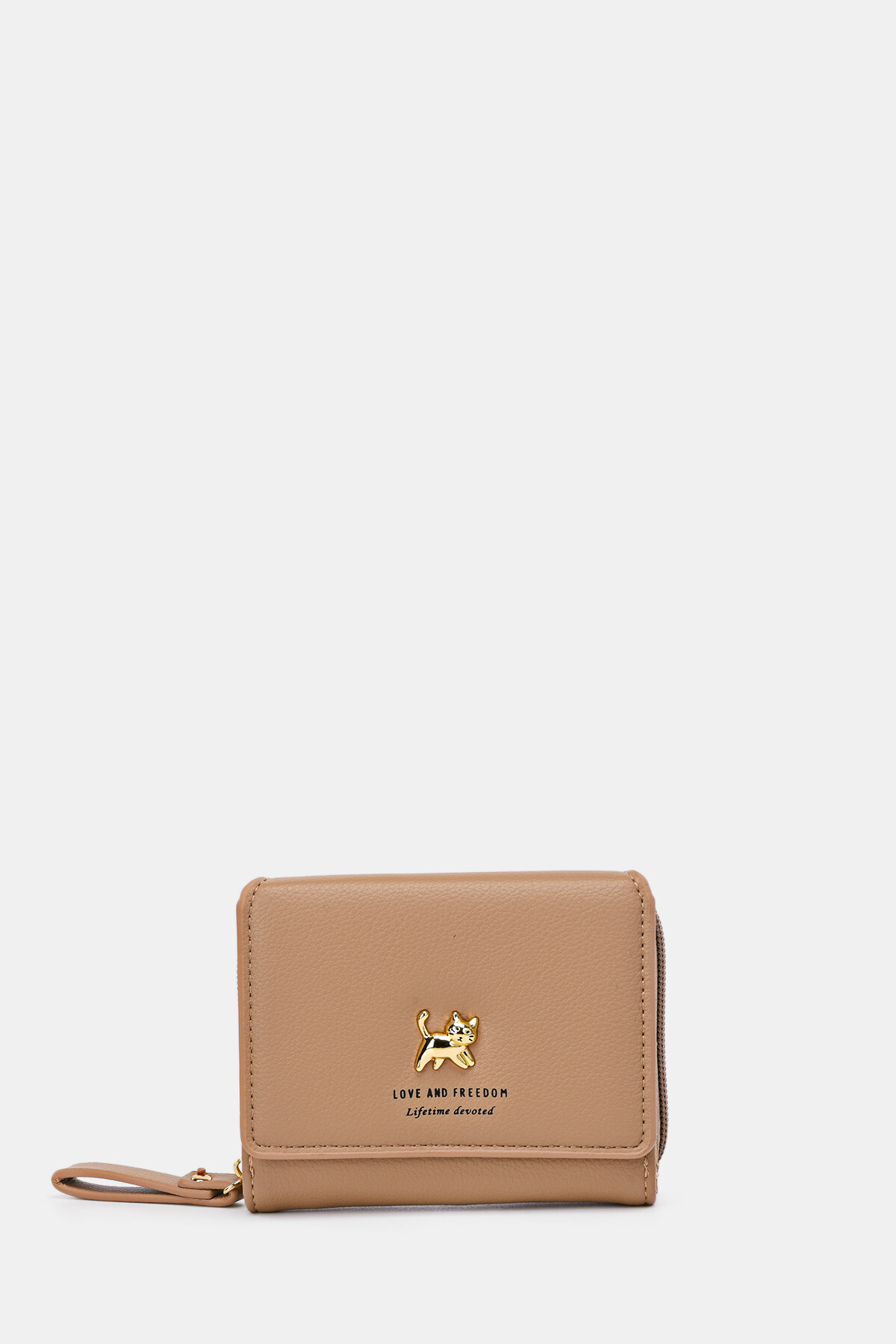 Wholesaler A&E - DG-2202 Synthetic wallet with metal cat badge