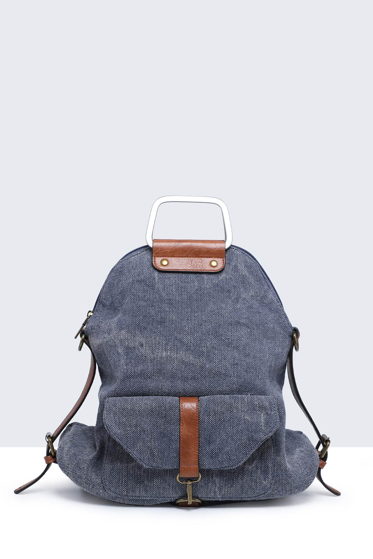 Wholesaler A&E - 28737-BV canvas effect backpack