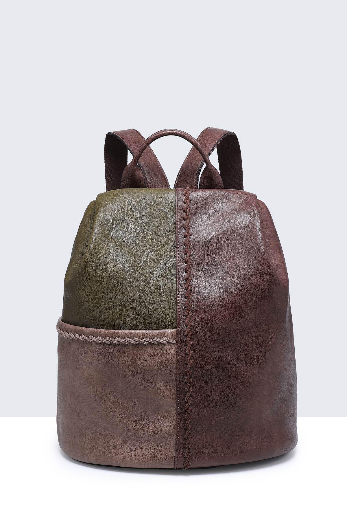 Wholesaler A&E - Multicolor synthetic backpack F4235-BV