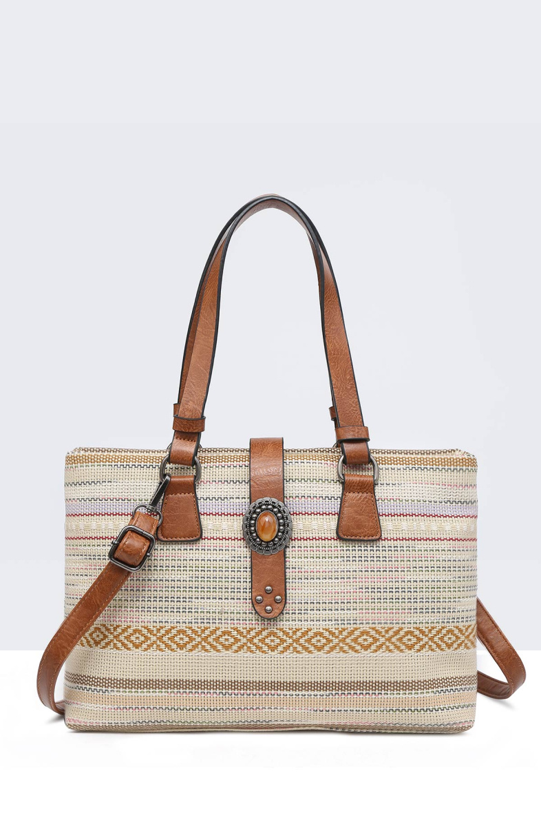 Wholesaler A&E - Bohemian style handbag 28635-BV