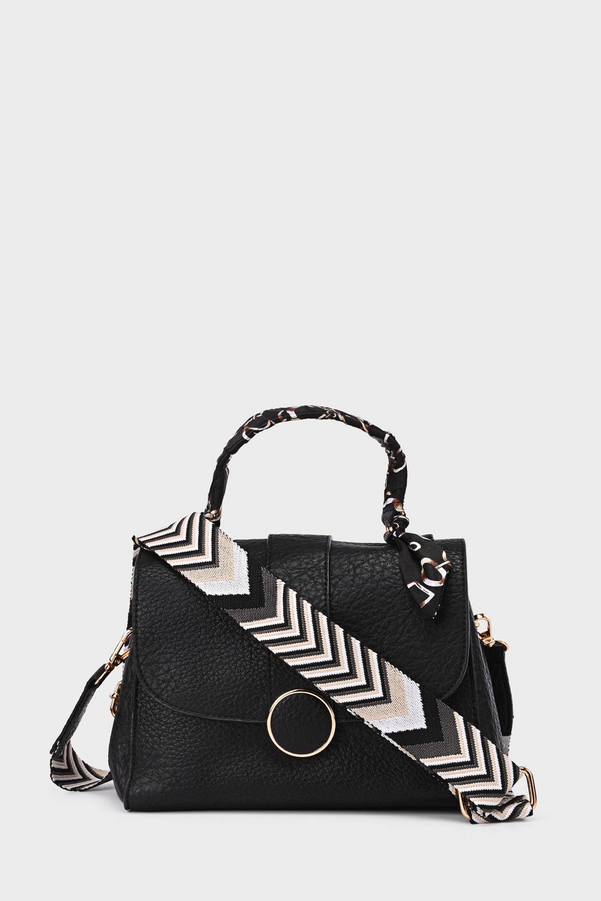 Wholesaler A&E - M-7213 Flap Satchel Handbag