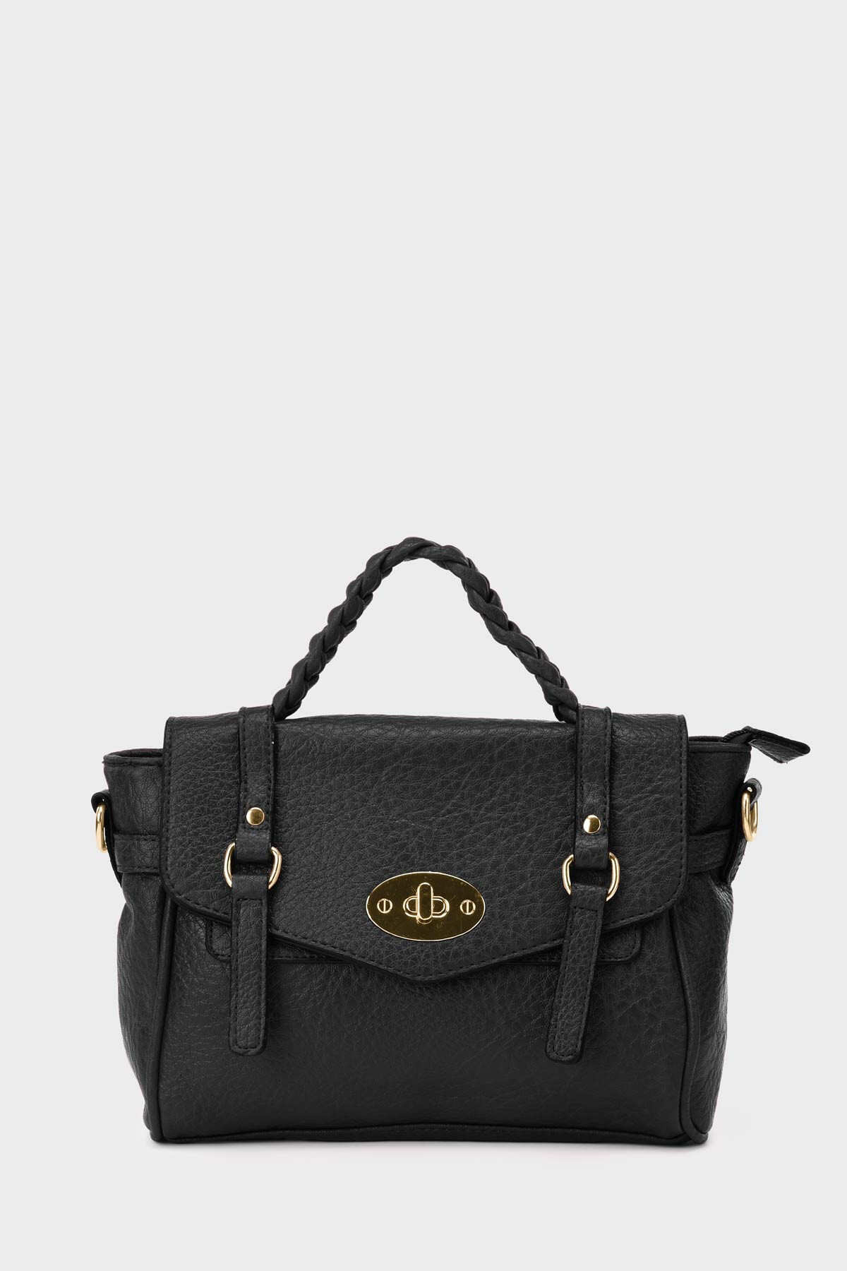 Wholesaler A&E - M-7212 Flap Satchel Handbag