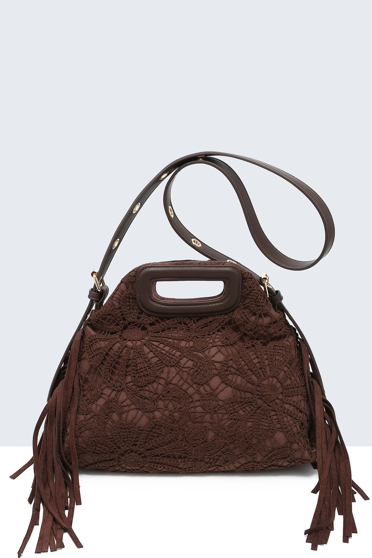 Großhändler A&E - 29017-BV Handtasche aus gehäkeltem Textil