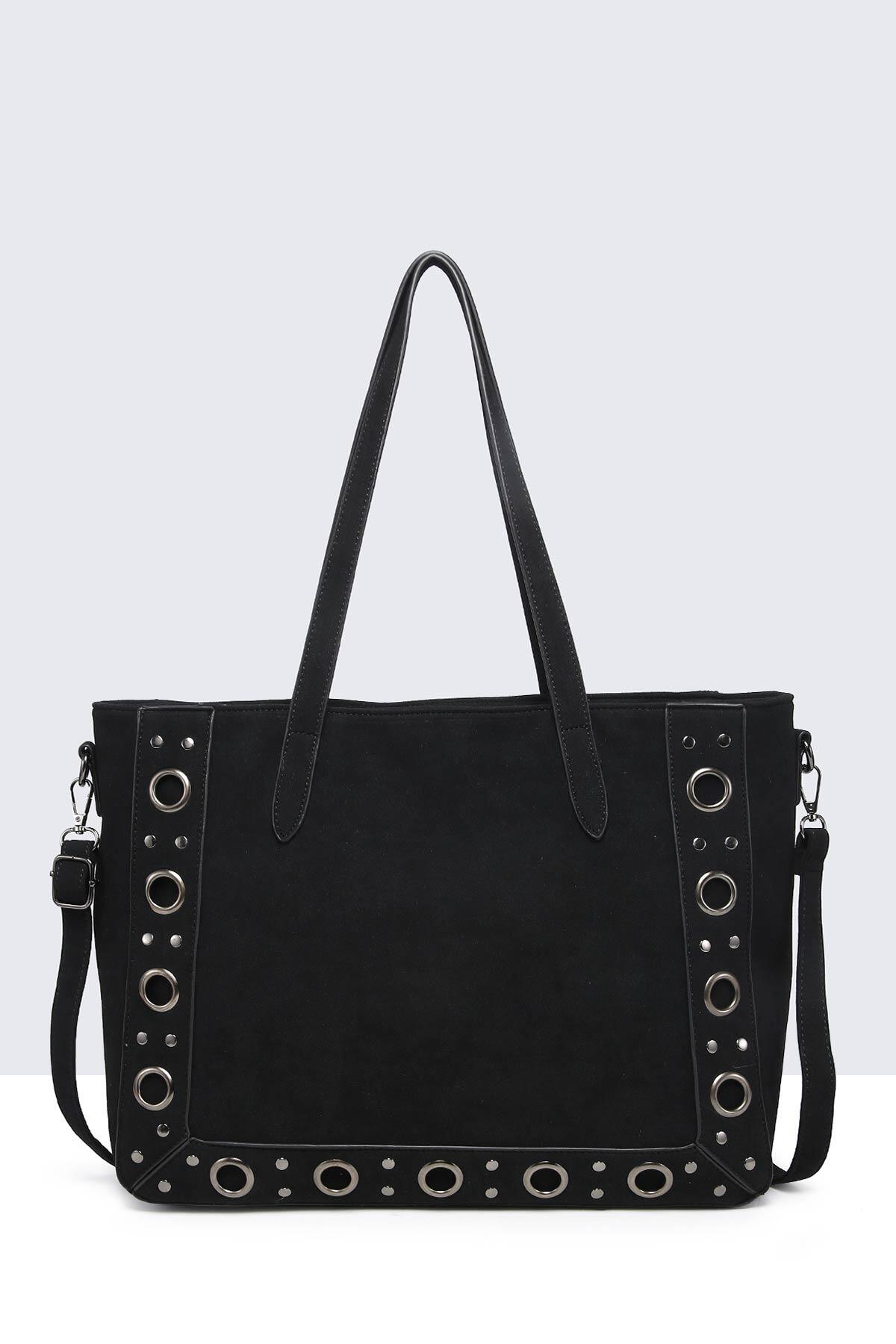 Grossiste A&E - 28850-BV Sac cabas shopping synthétique effet nubuck