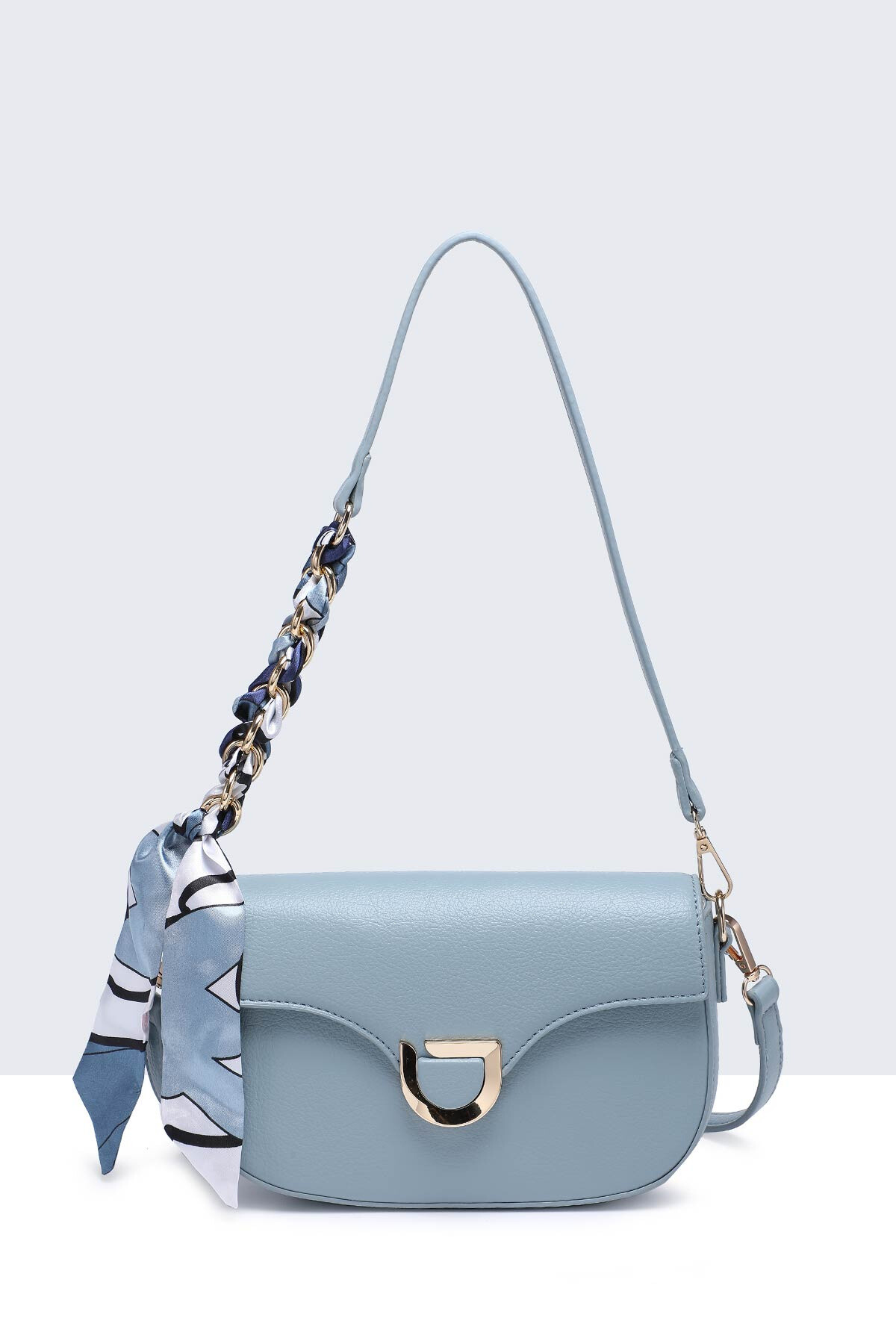 Wholesaler A&E - 11112-BV Synthetic flap shoulder bag