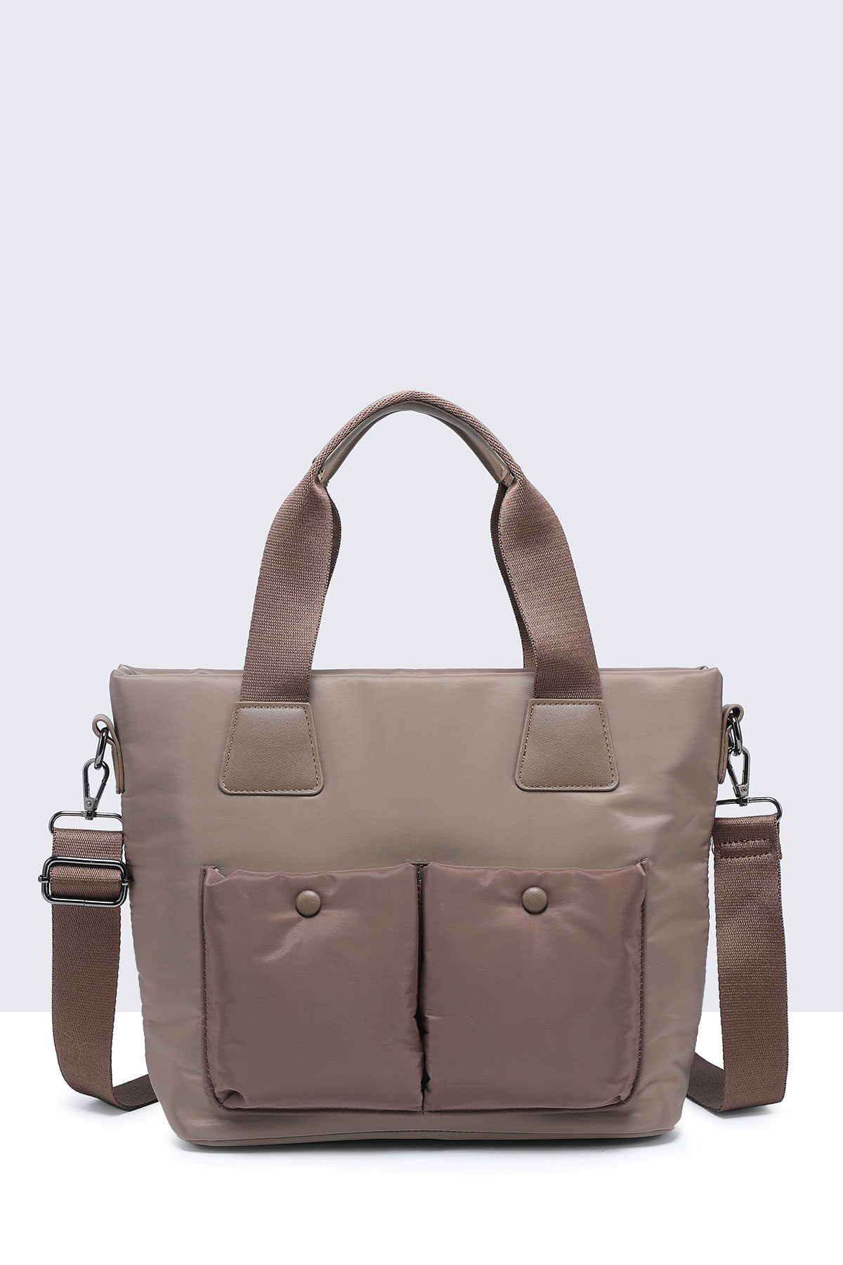 Grossiste A&E - 28917-BV Sac à main cartable toile de nylon imperméable