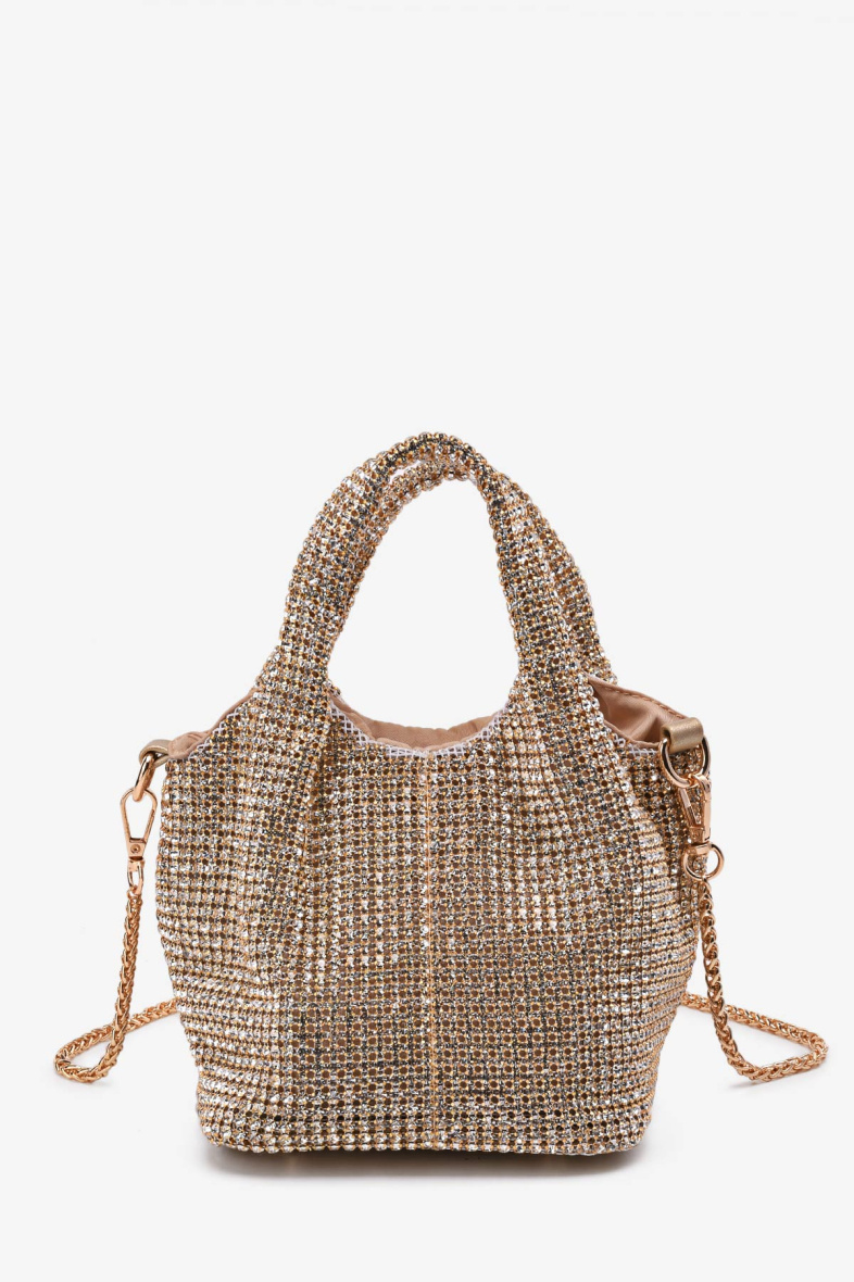 Wholesaler A&E - 288-10 Small strass mesh shoulder bag