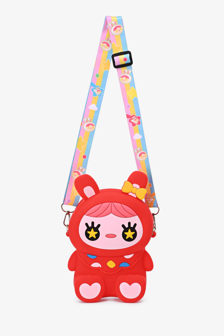 Wholesaler A&E - Silicone rabbit mascot shoulder bag DG-3132-2