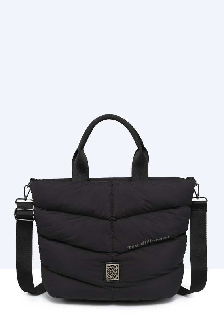 Wholesaler A&E - W50027-BV Quilted down jacket handbag