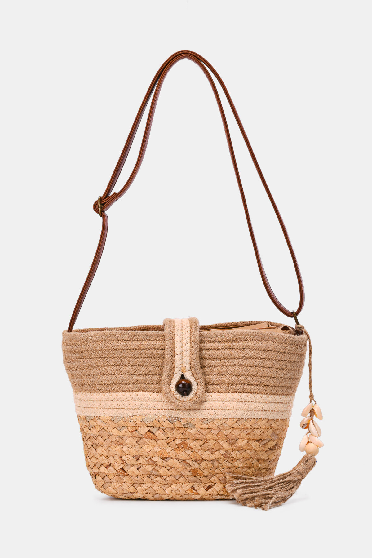 Wholesaler A&E - KKC088 Raffia shoulder bag