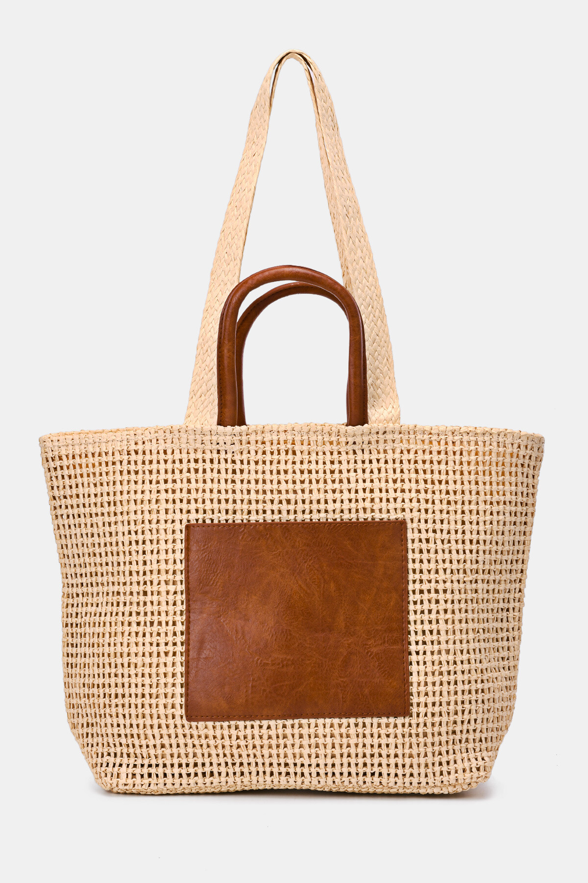 Wholesaler A&E - KKC044 Crocheted paper straw handbag