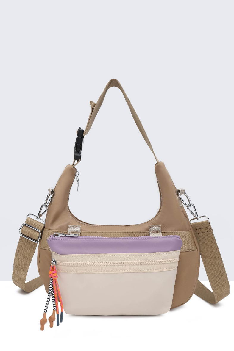 Wholesaler A&E - 28595-BV Multicolor nylon HandBag