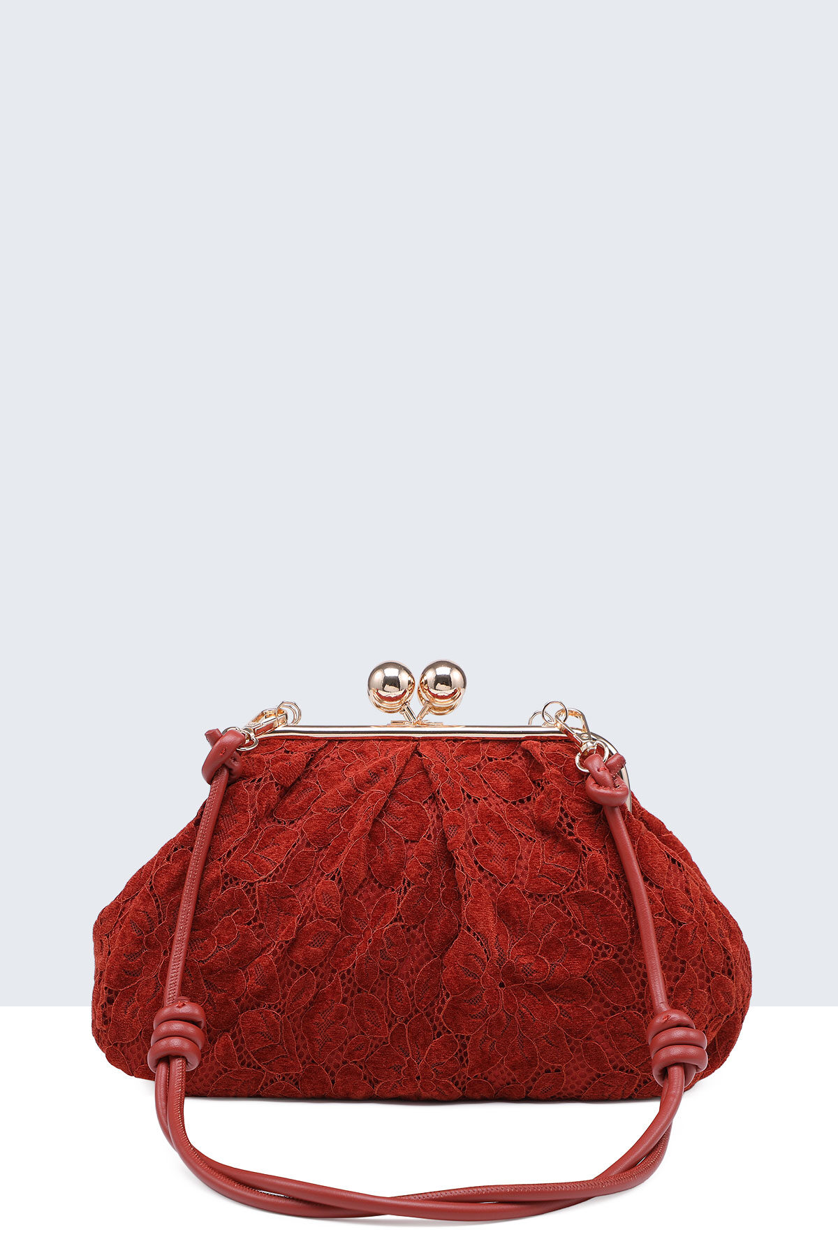 Wholesaler A&E - BV-60032 Crossbody bag with lace clasp
