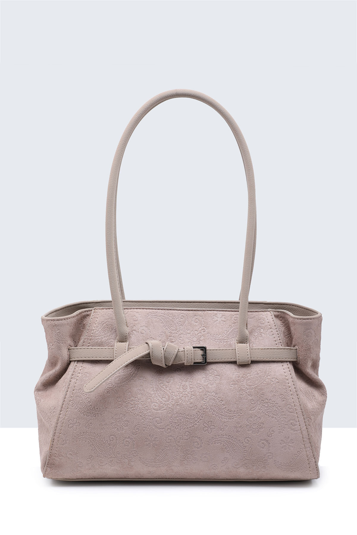 Wholesaler A&E - BV-20044 Nubuck velvet effect purse shoulder bag