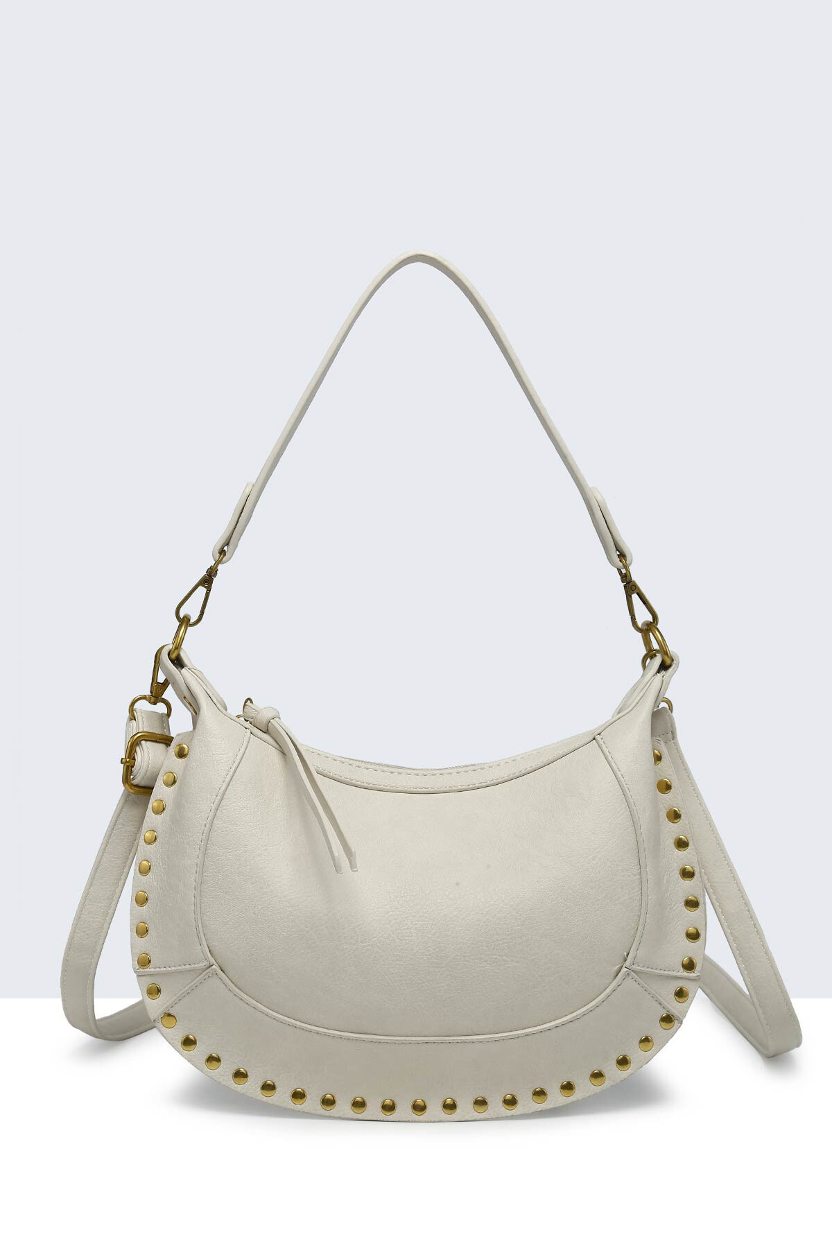Wholesaler A&E - 28690-BV Hobo shoulder bag with nails