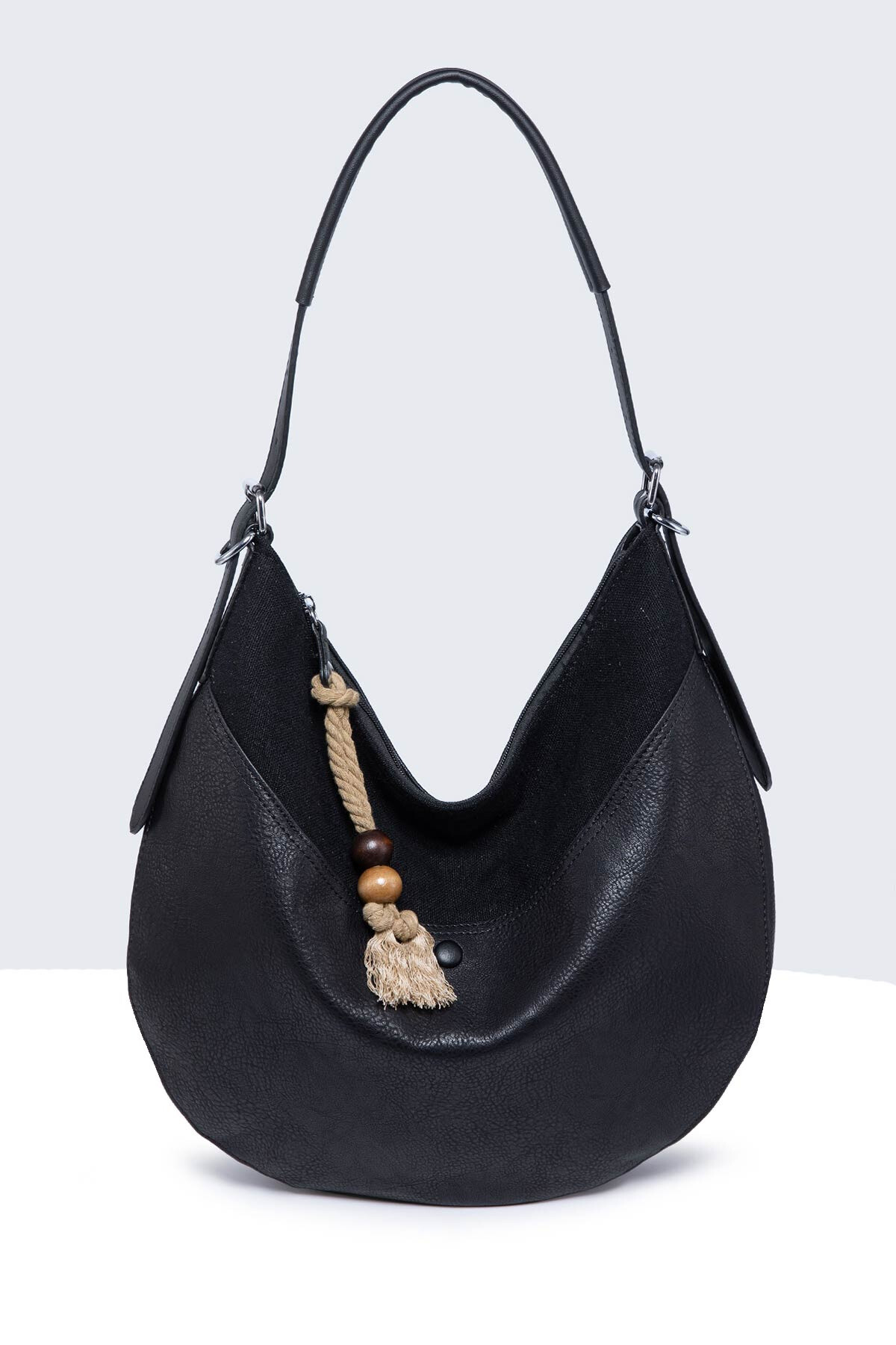 Wholesaler A&E - B55019-BV Synthetic Hobo Shoulder Bag