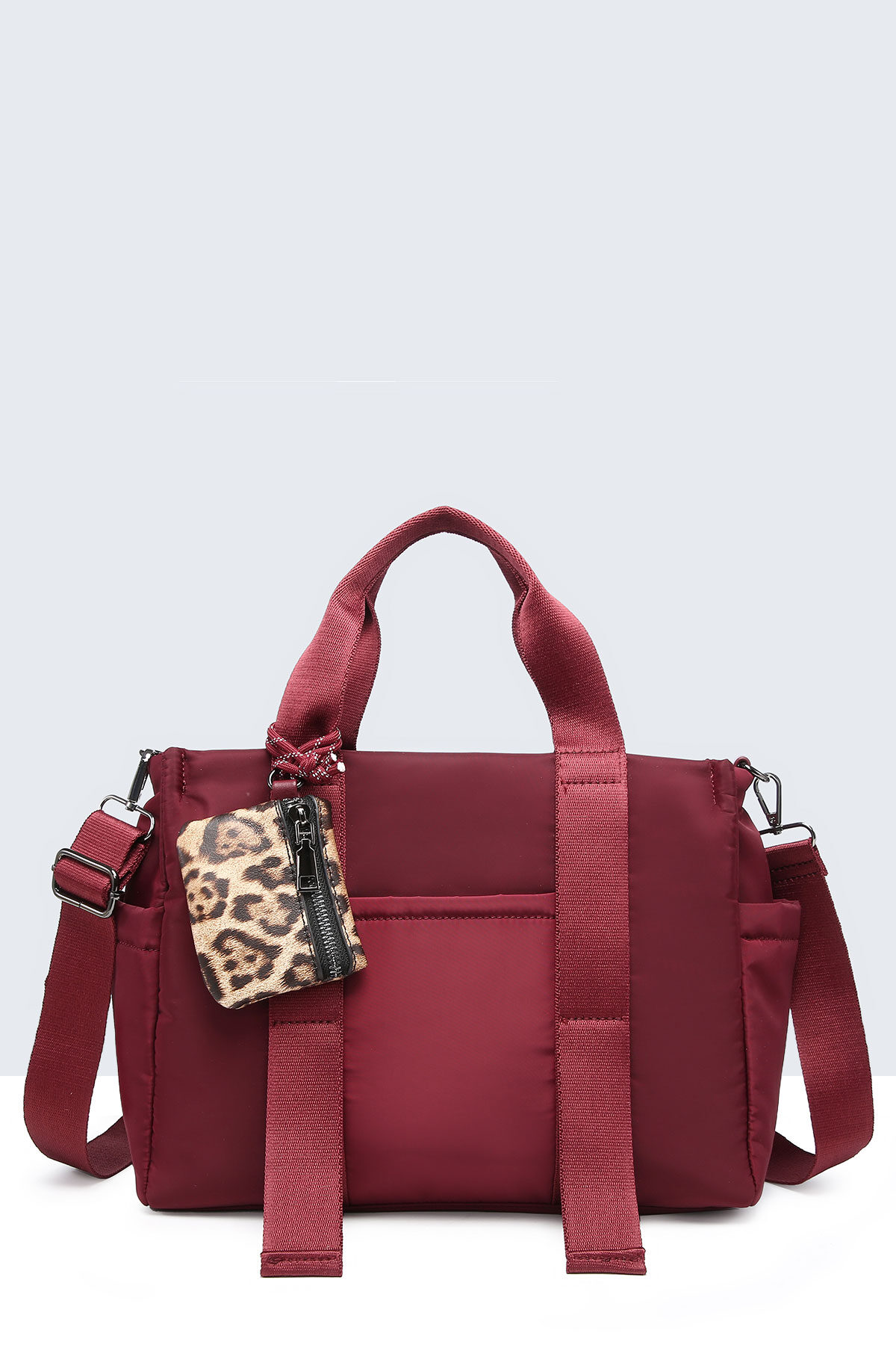 Grossiste A&E - 28806-BV Sac à main cartable toile de nylon imperméable