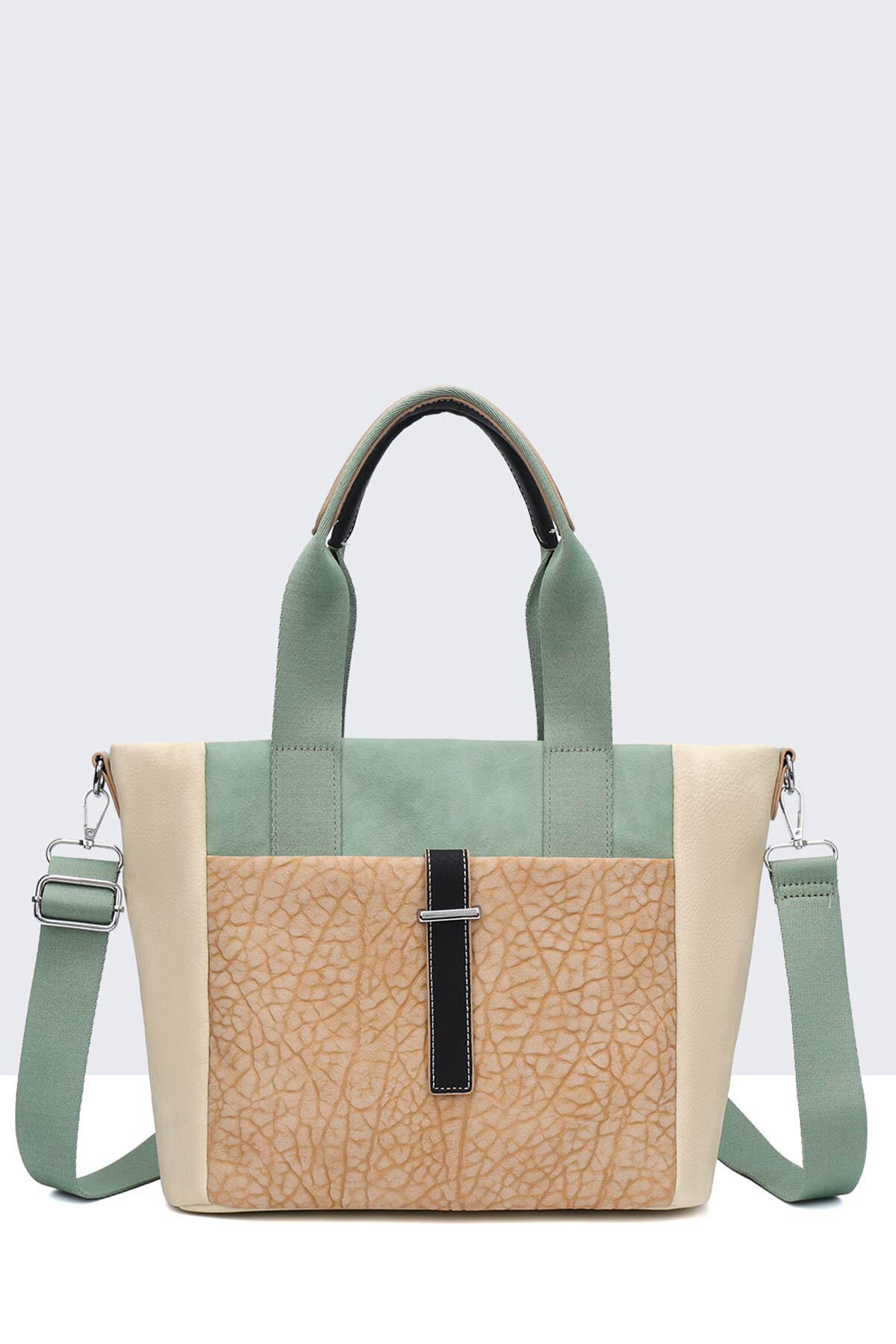 Grossista A&E - Borsa sintetica multicolore 1360-bv