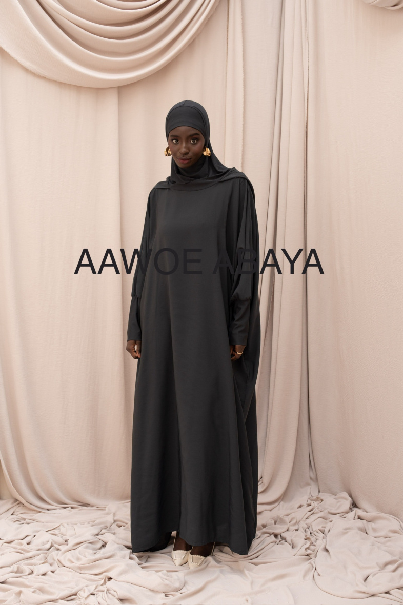 Grossista Aawoe Paris® - Jilbab monopezzo con cappuccio