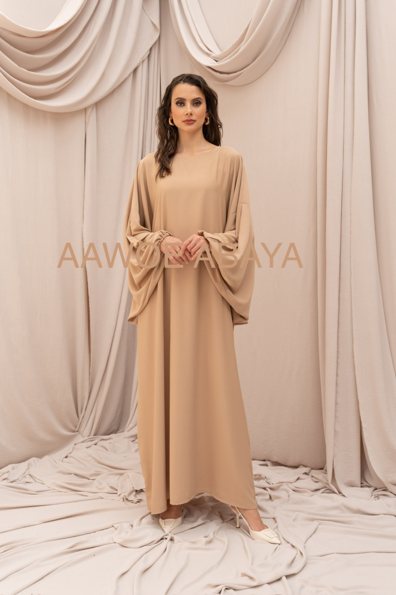 Wholesaler Aawoe Paris® - Abaya butterfly sleeve