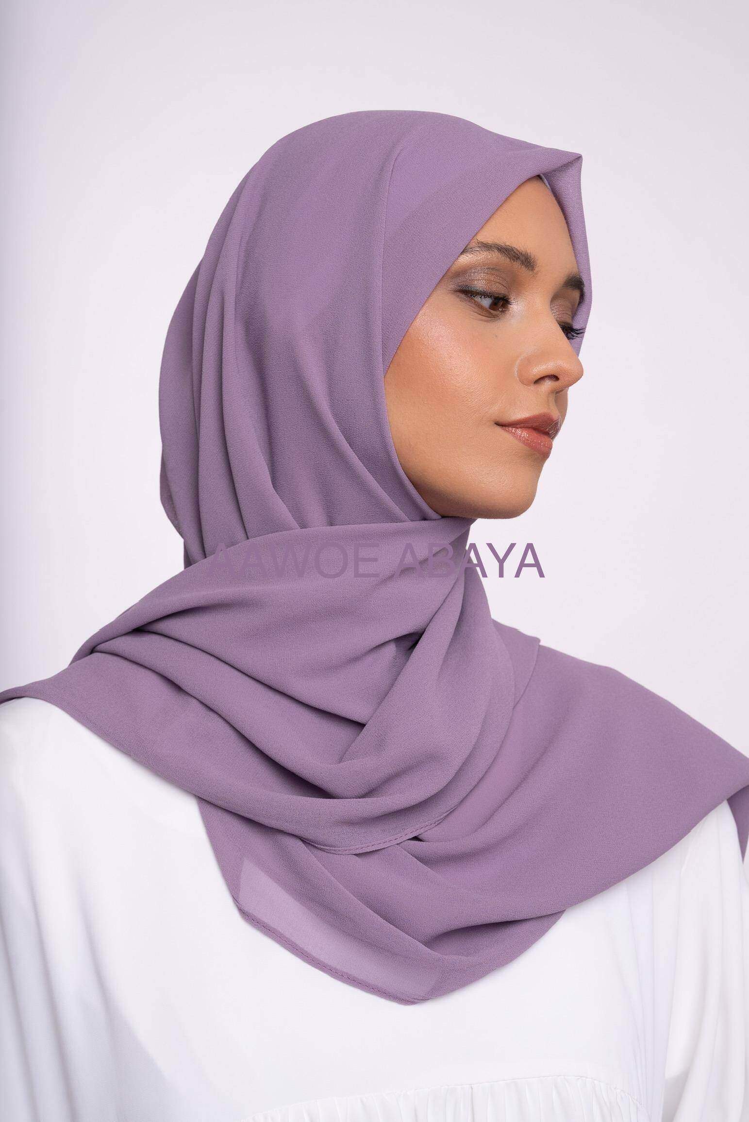 Wholesaler Aawoe Paris® - Elegant Shawl in Lightweight Fabric 80x190 cm