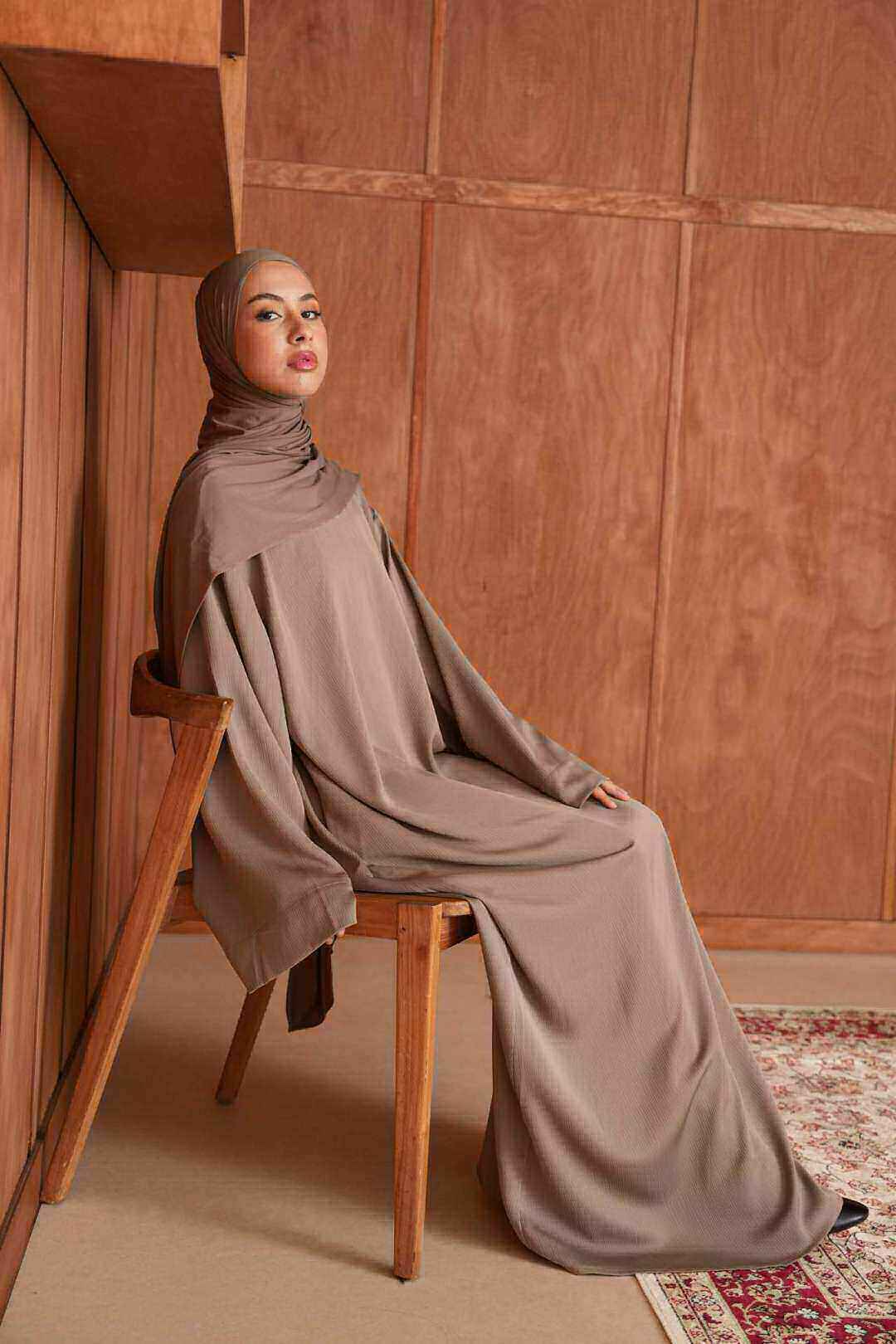 Grossiste Aawoe Paris® - Robe Abaya Élégante