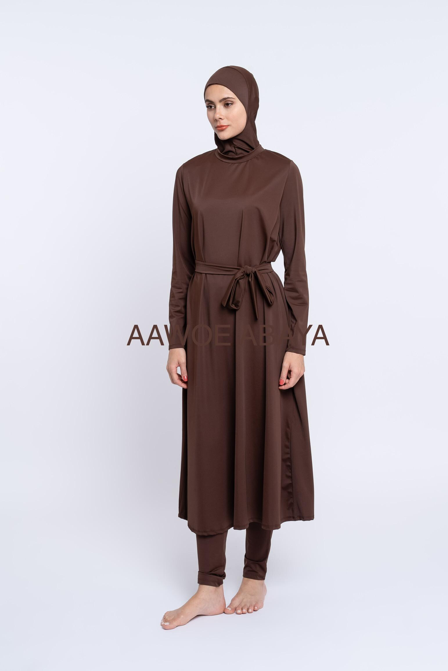 Grossiste Aawoe Paris® - Grade taille - Burkini Élégant à Manches Longues