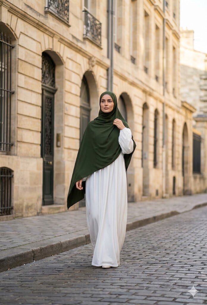 Wholesaler Aawoe Paris® - Elegant Modern Shawl 72x200cm