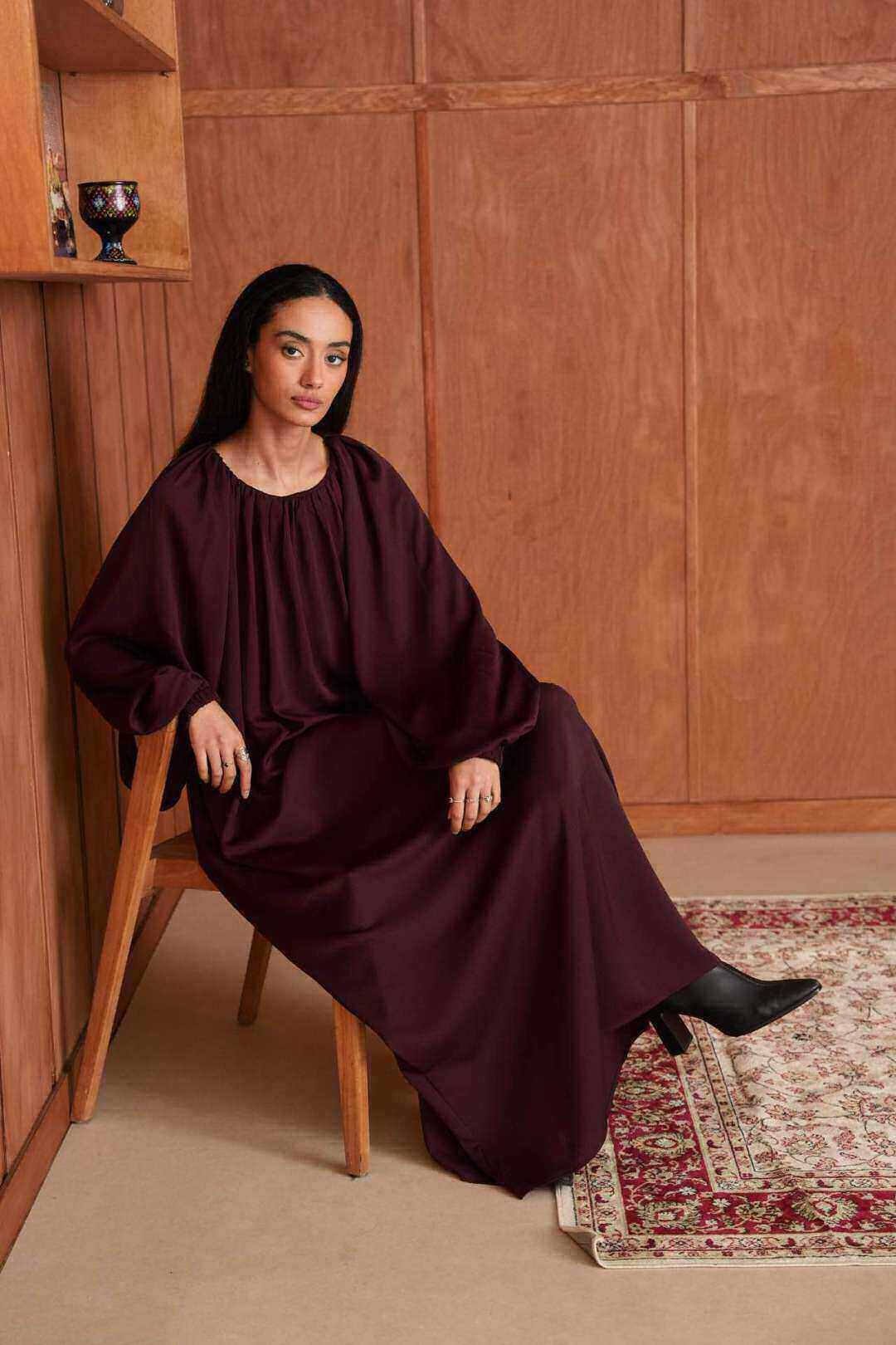 Grossista Aawoe Paris® - Abito Abaya Elegante e Chic